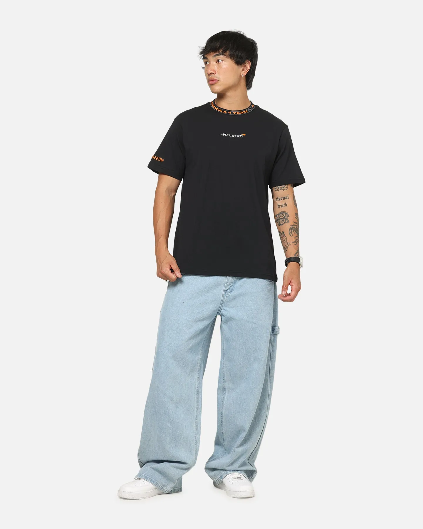 Mitchell & Ness X Mclaren Icon T-Shirt Faded Black sold by Culture Kings product image thumbnail 2