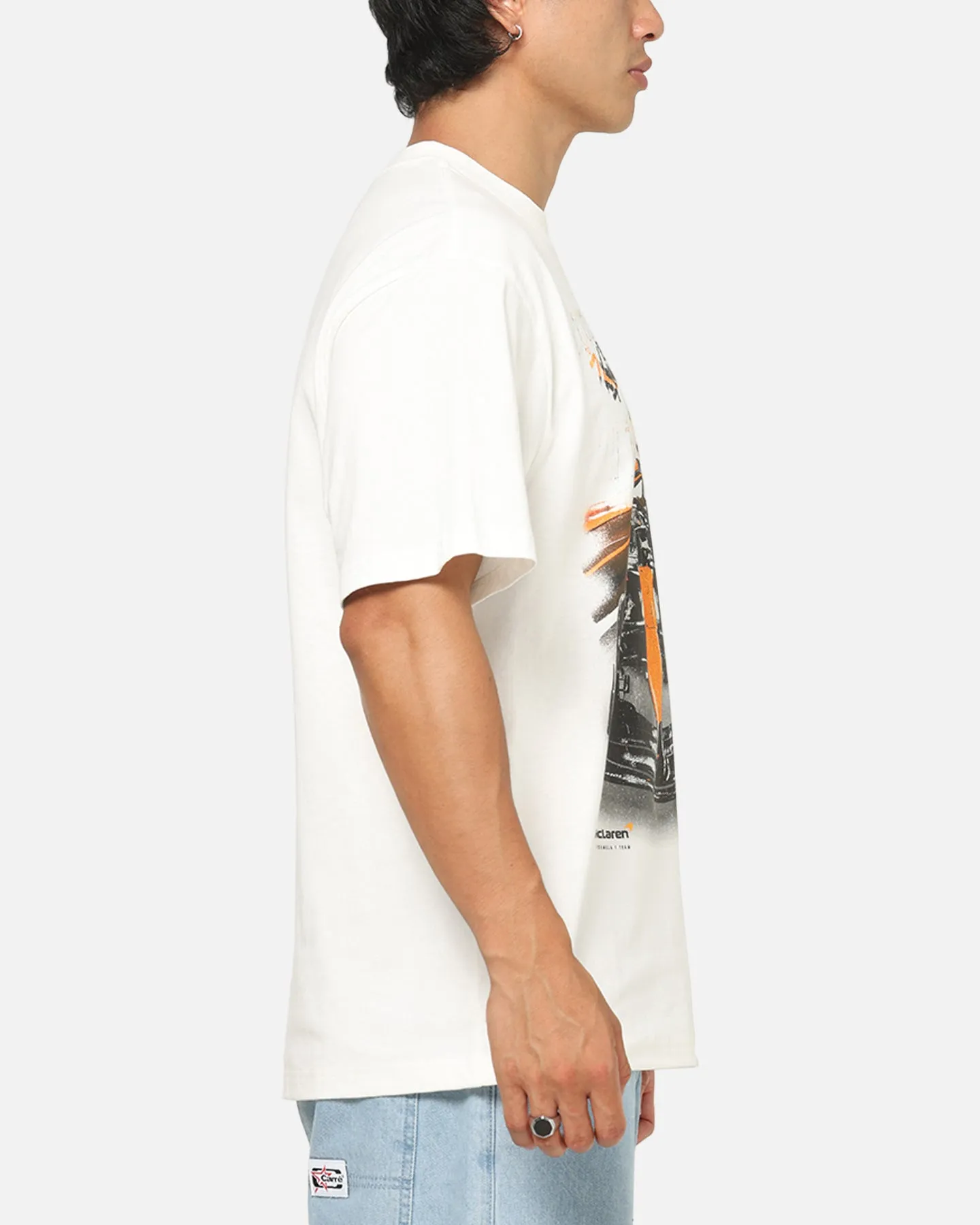 Mitchell & Ness X Mclaren Vegas 2025 T-Shirt Vintage White sold by Culture Kings product image thumbnail 4