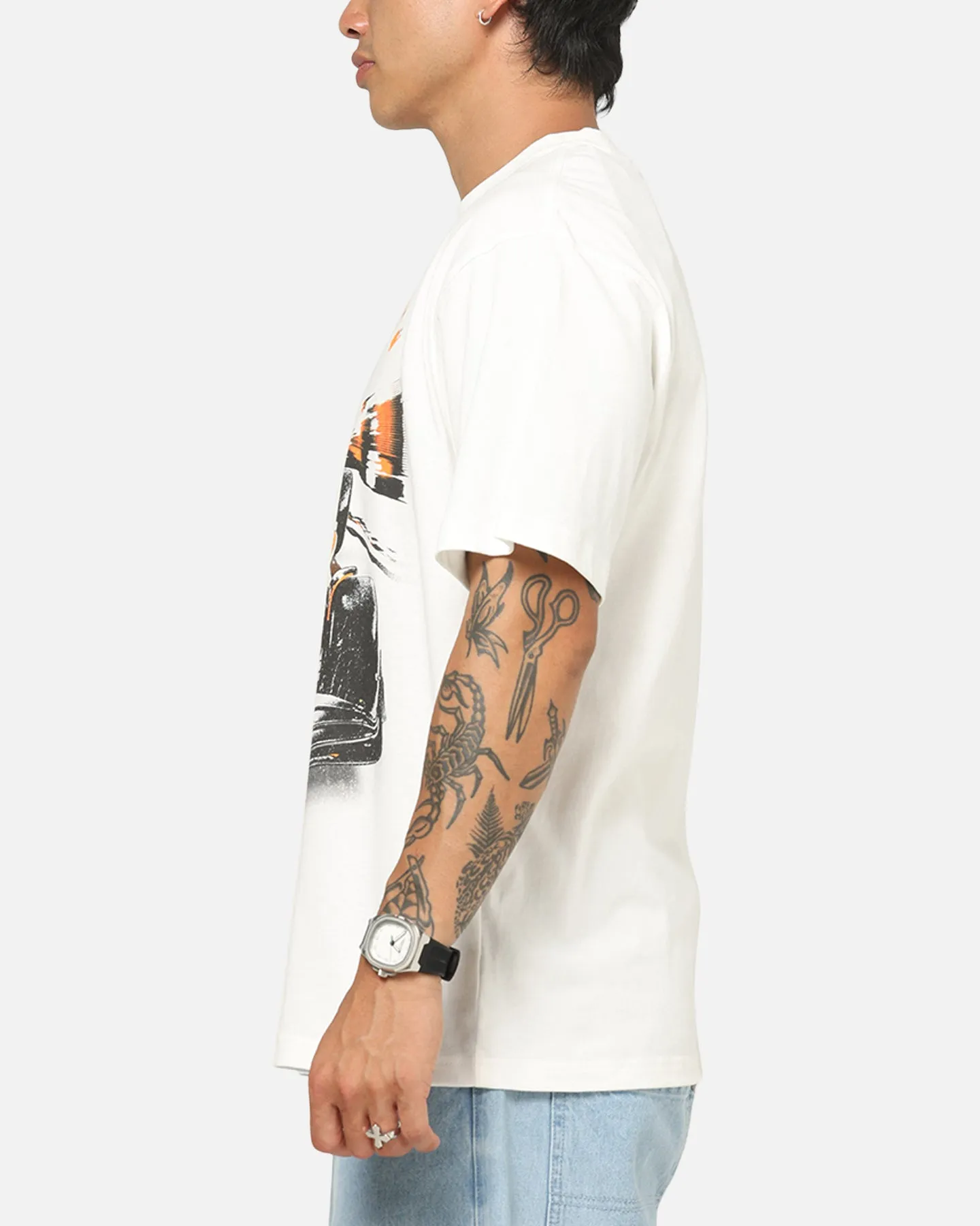 Mitchell & Ness X Mclaren Vegas 2025 T-Shirt Vintage White sold by Culture Kings product image thumbnail 5