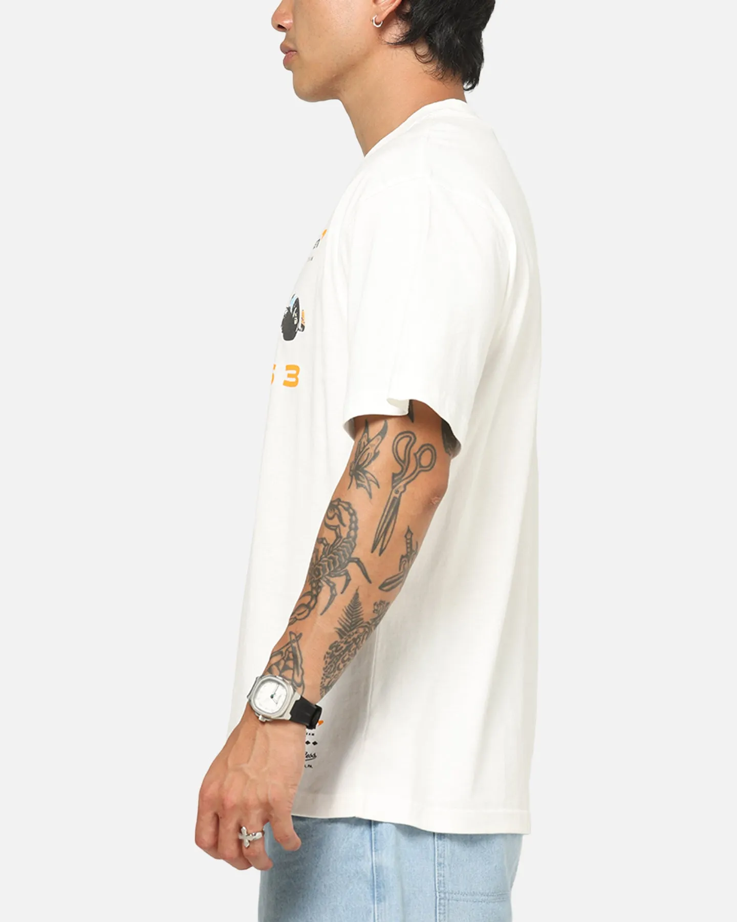 Mitchell & Ness X Mclaren Tailgate T-Shirt Vintage White sold by Culture Kings product image thumbnail 5
