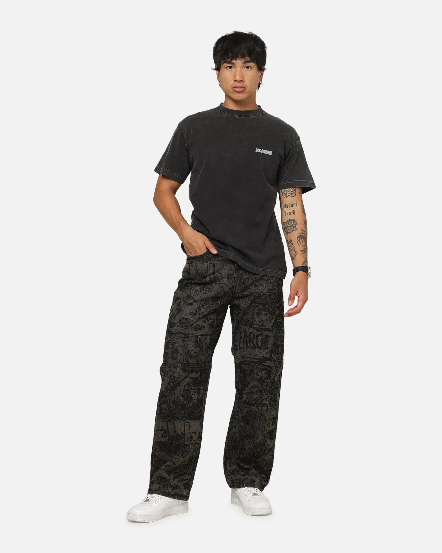 X-Large Comic Denim Pants Black sold by Culture Kings product image thumbnail 2