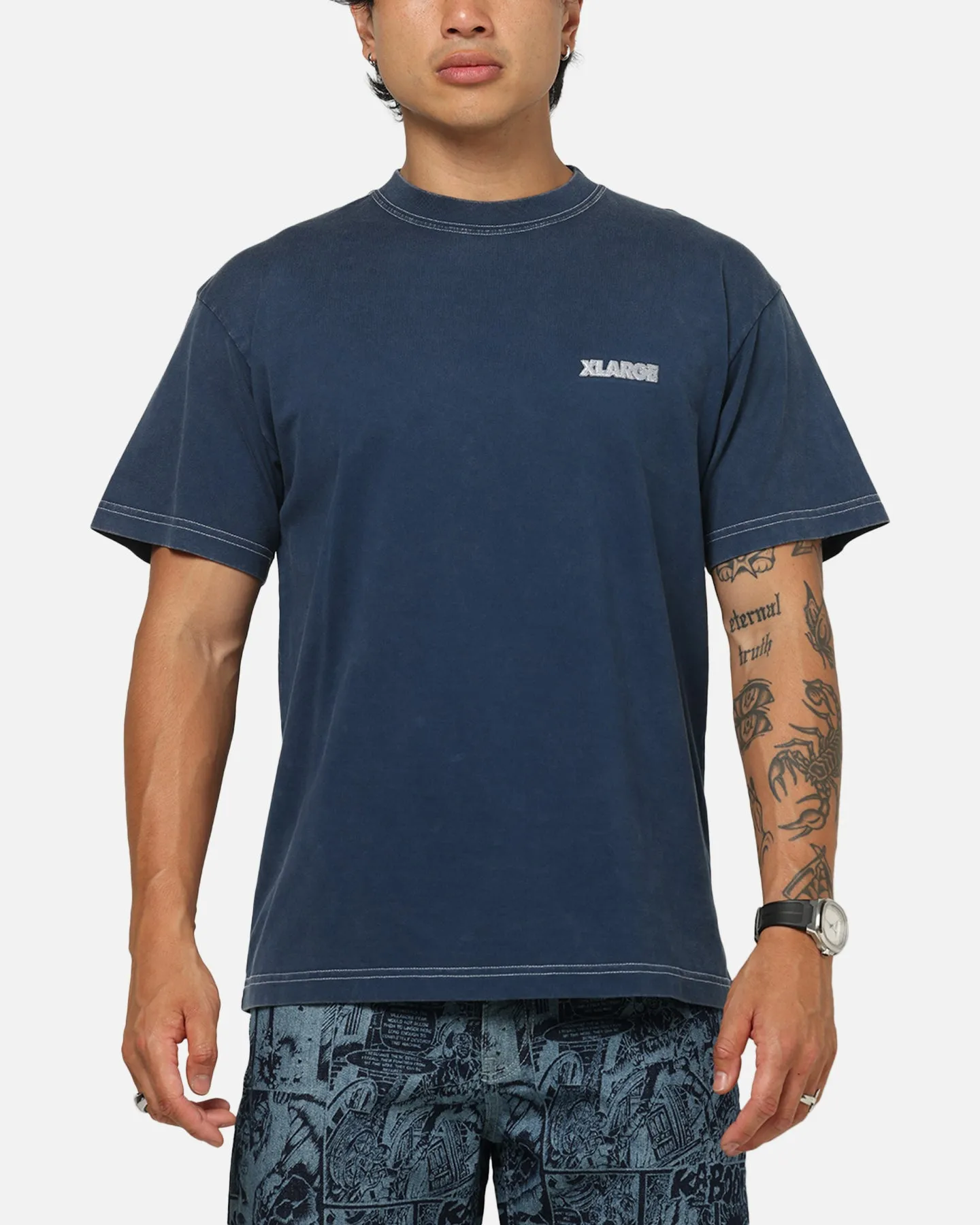 X-Large Comic II T-Shirt Navy sold by Culture Kings product image thumbnail 2