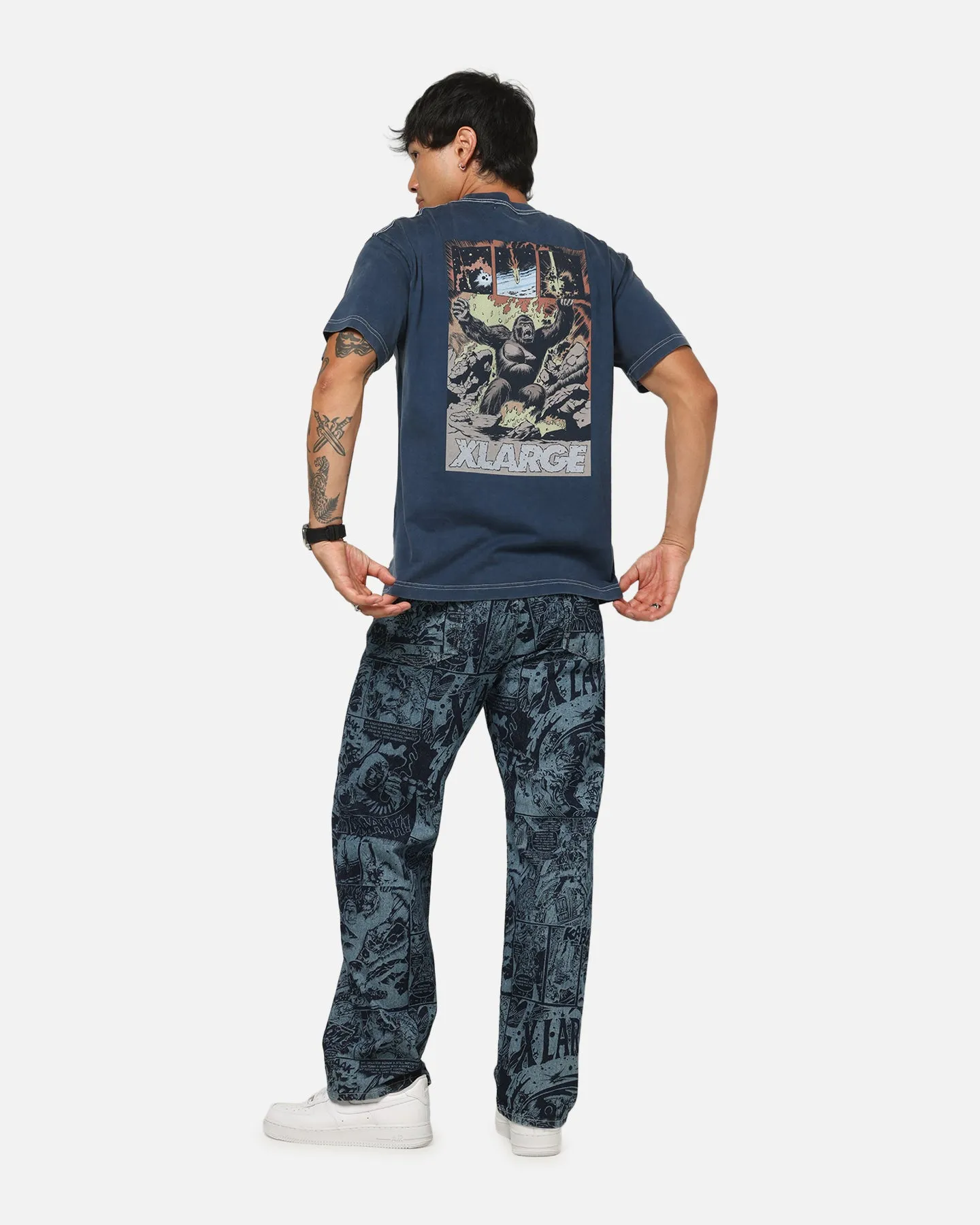 X-Large Comic II T-Shirt Navy sold by Culture Kings product image thumbnail 3