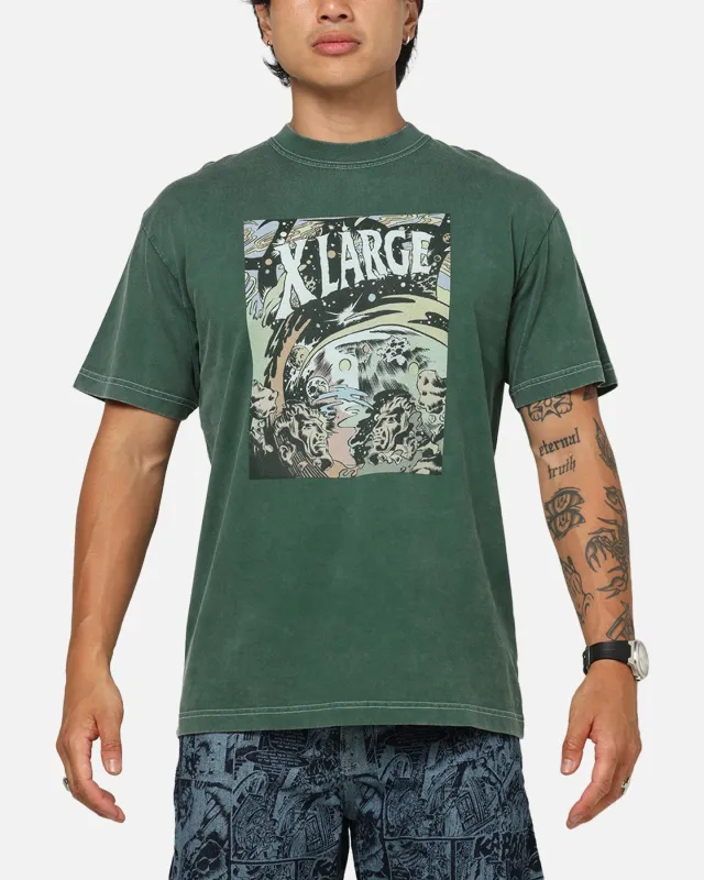 X-Large Comic T-Shirt Green sold by Culture Kings