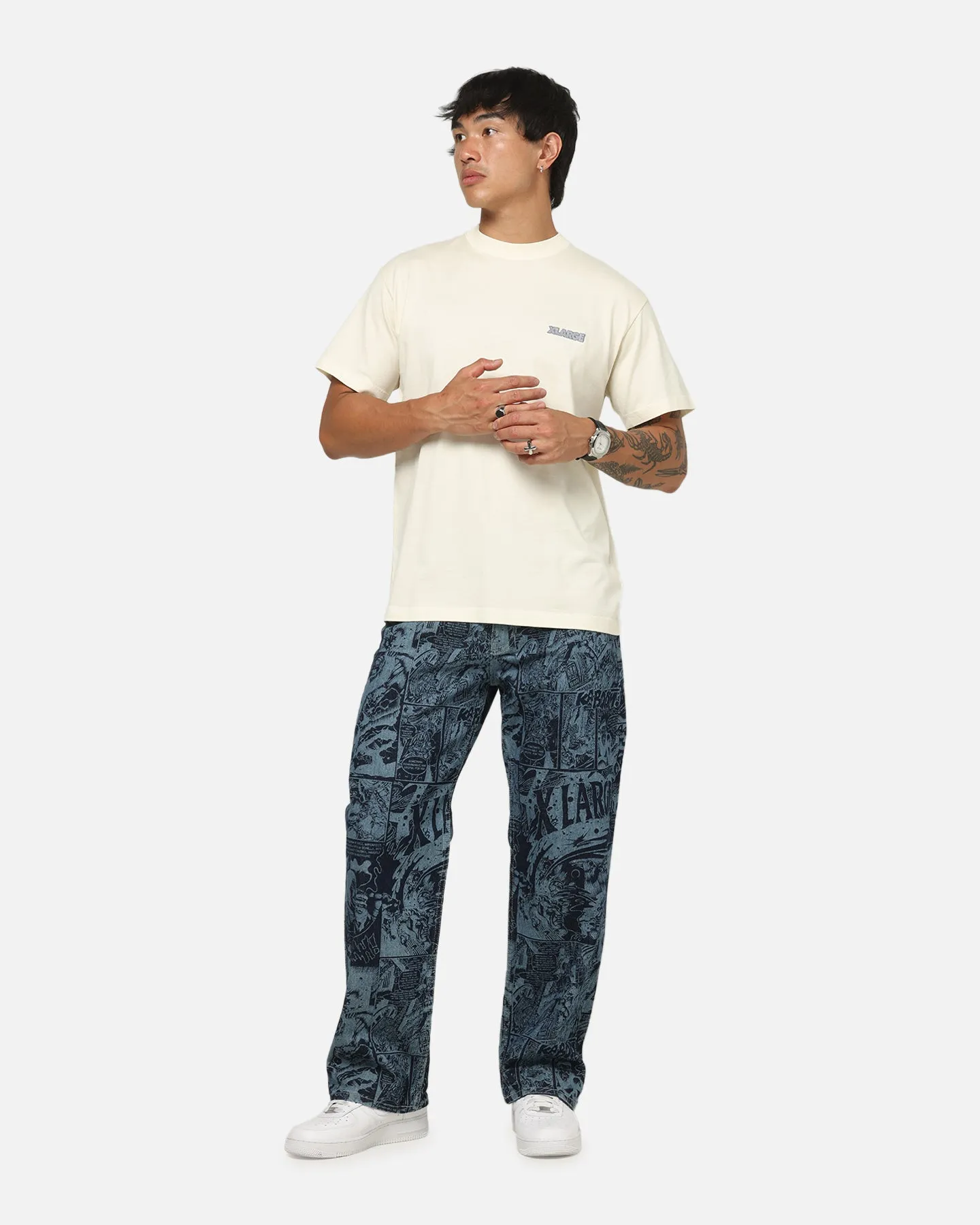 X-Large Comic II T-Shirt Off White sold by Culture Kings product image thumbnail 4