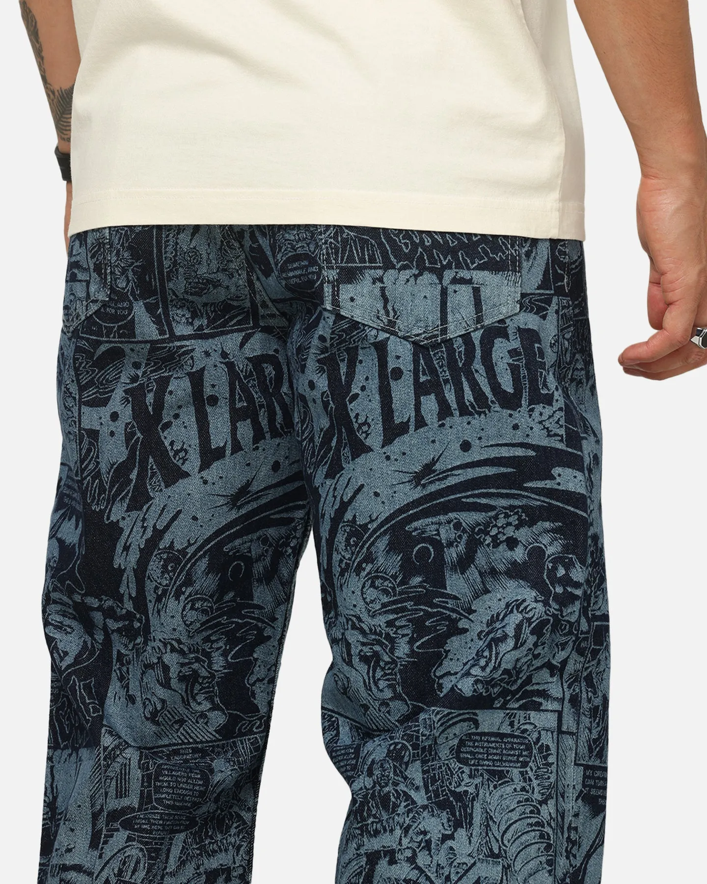 X-Large Comic Denim Pants Indigo sold by Culture Kings product image thumbnail 3