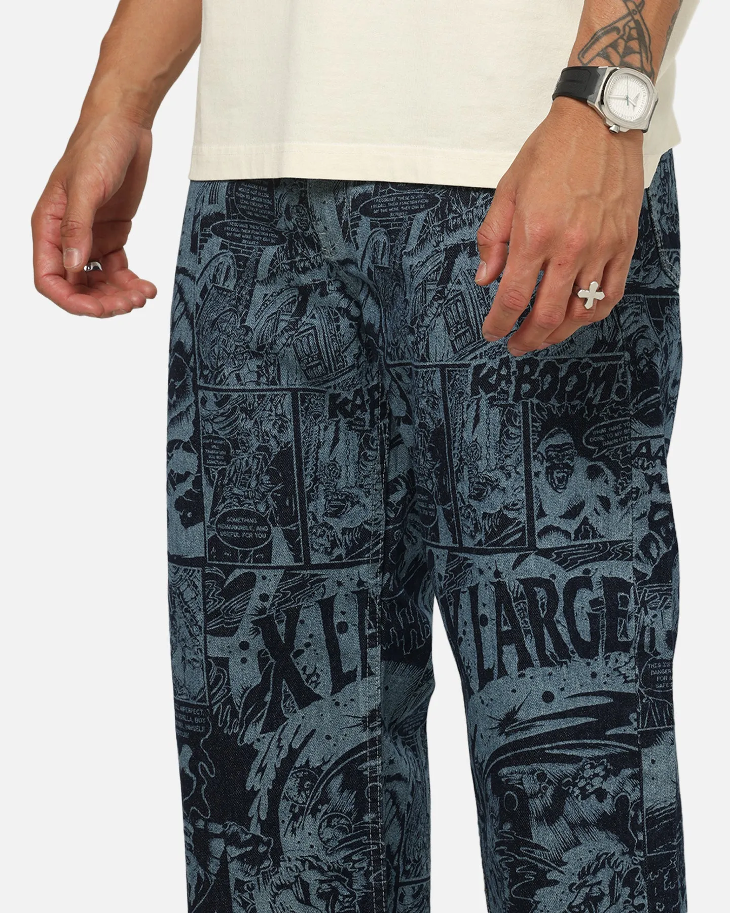 X-Large Comic Denim Pants Indigo sold by Culture Kings product image thumbnail 4