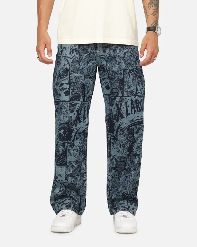 X-Large Comic Denim Pants Indigo sold by Culture Kings