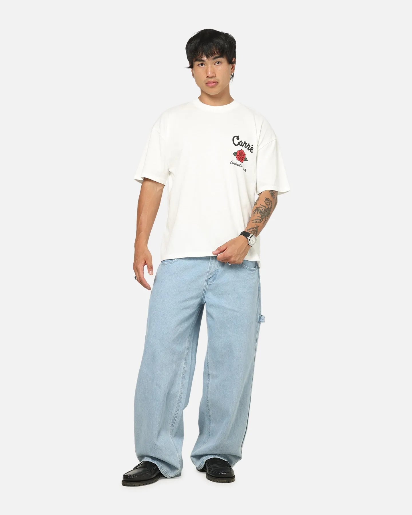 Carre Rose Box T-Shirt Off White sold by Culture Kings product image thumbnail 4