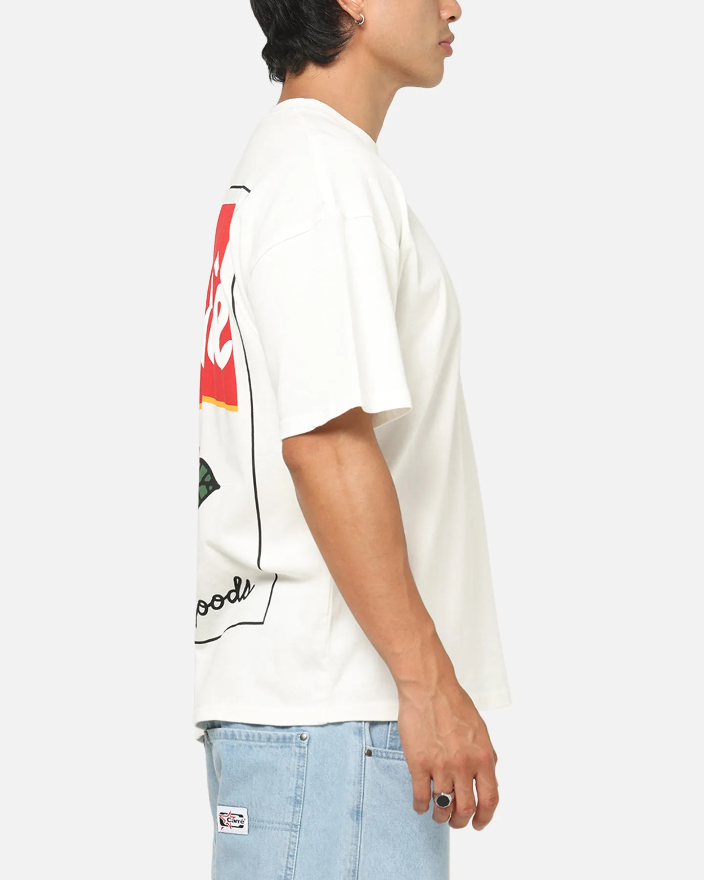 Carre Rose Box T-Shirt Off White sold by Culture Kings product image thumbnail 5
