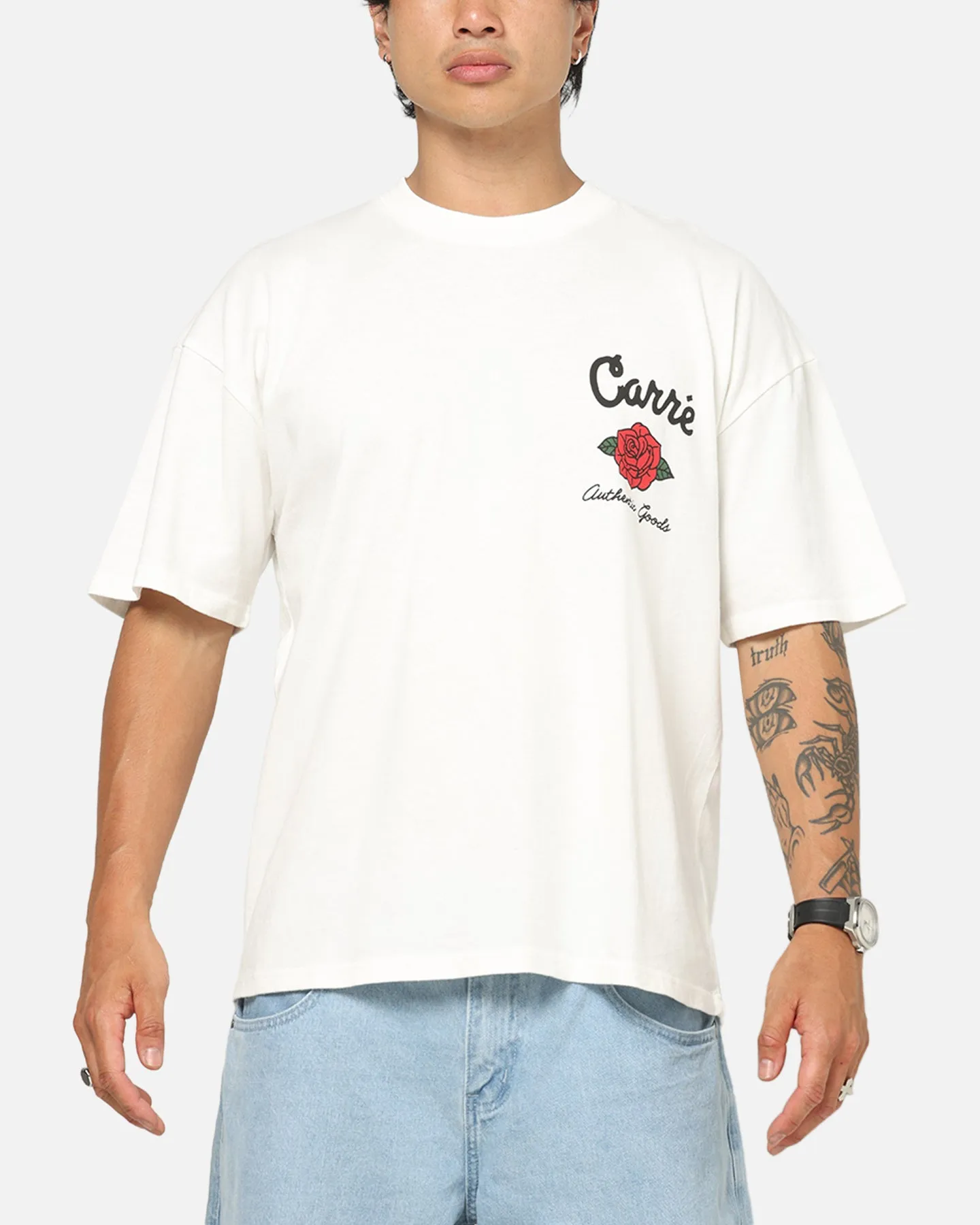 Carre Rose Box T-Shirt Off White sold by Culture Kings product image thumbnail 2
