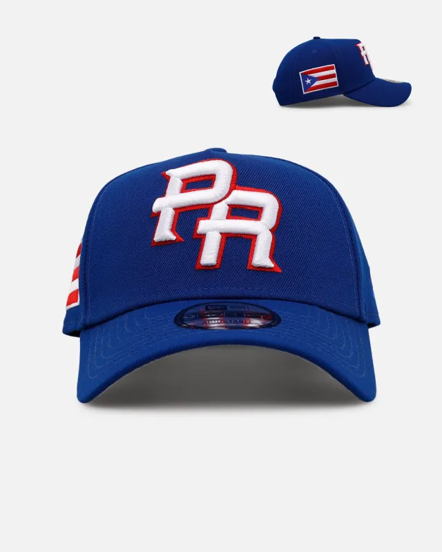 New Era Puerto Rico 'World Baseball Classic' 9FORTY A-Frame Snapback Official Team Color sold by Culture Kings