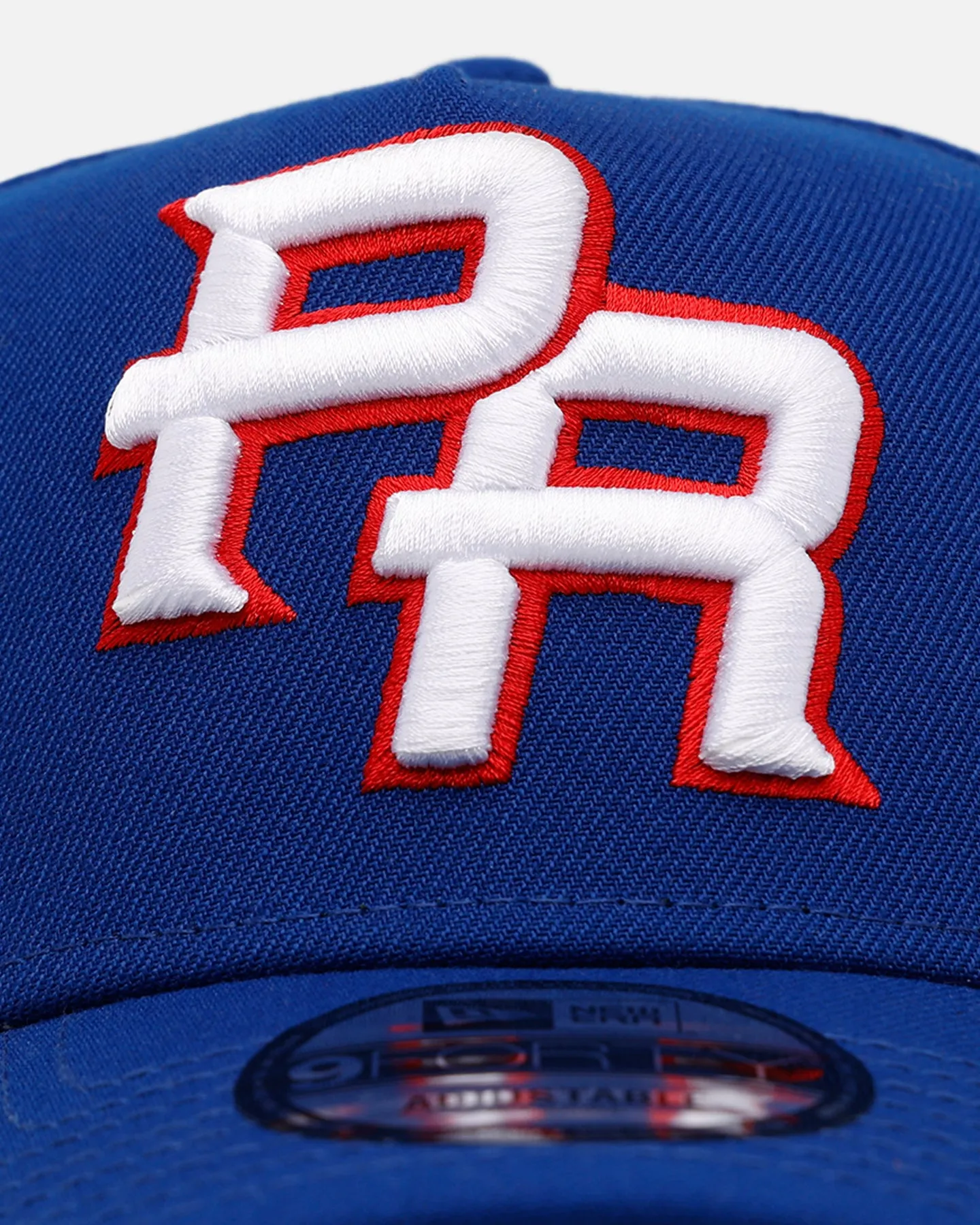 New Era Puerto Rico 'World Baseball Classic' 9FORTY A-Frame Snapback Official Team Color sold by Culture Kings product image thumbnail 5