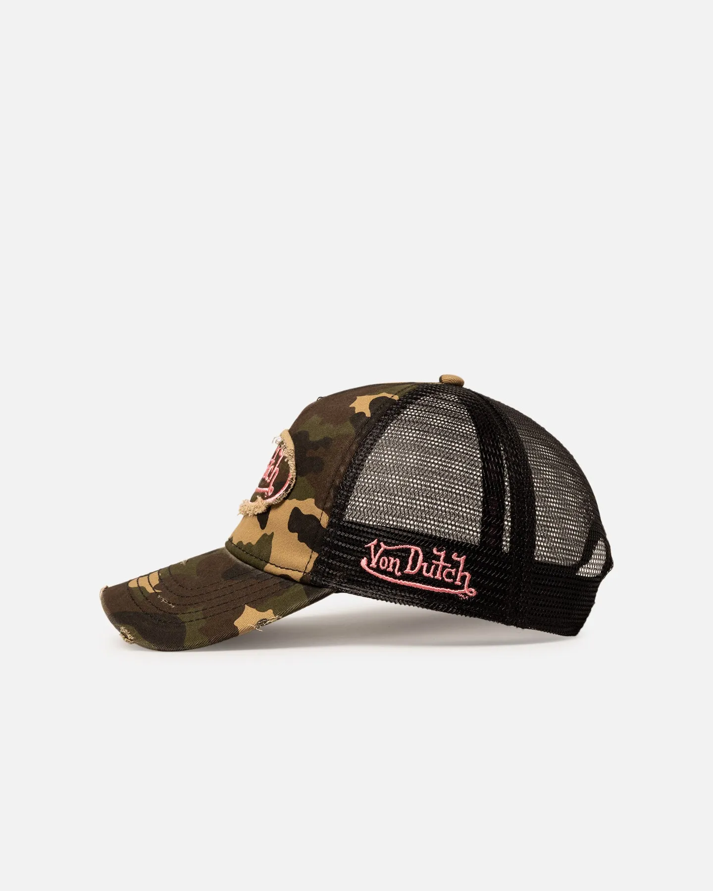 Von Dutch Camo Patch Trucker Snapback Camo sold by Culture Kings product image thumbnail 4
