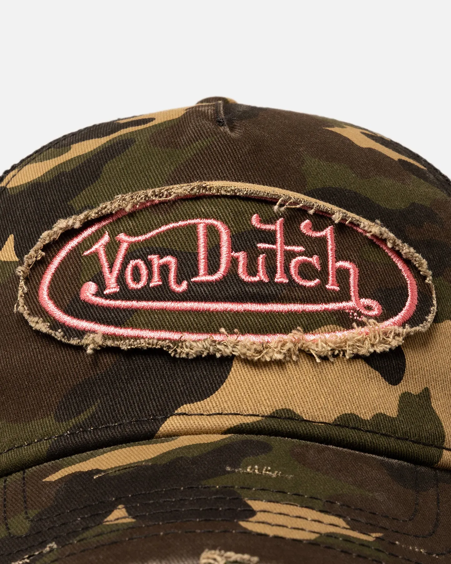 Von Dutch Camo Patch Trucker Snapback Camo sold by Culture Kings product image thumbnail 5