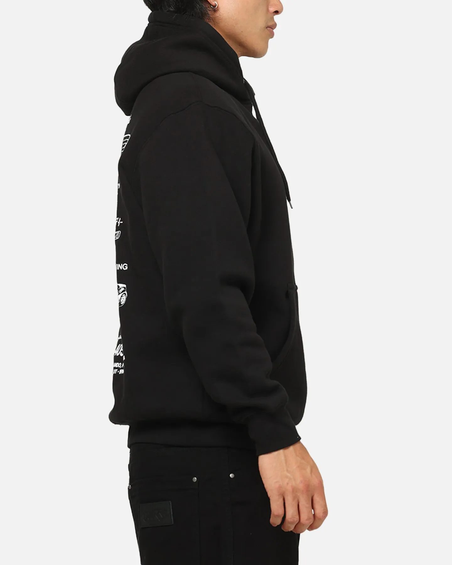 Huf X Greddy Body Works Hoodie Black sold by Culture Kings product image thumbnail 5