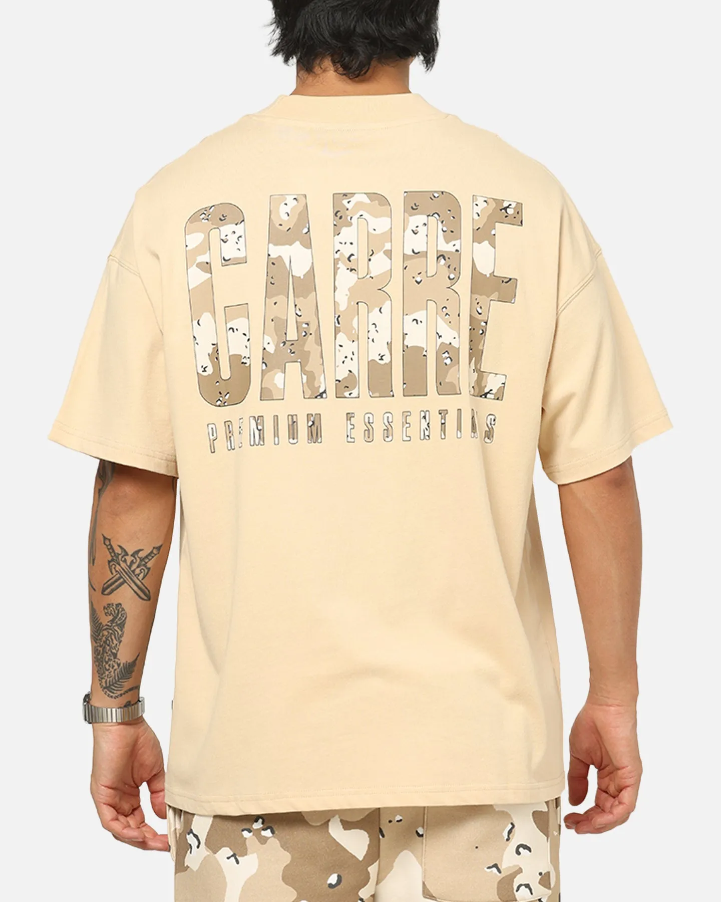 Carre Premium Essentials T-Shirt Stone sold by Culture Kings