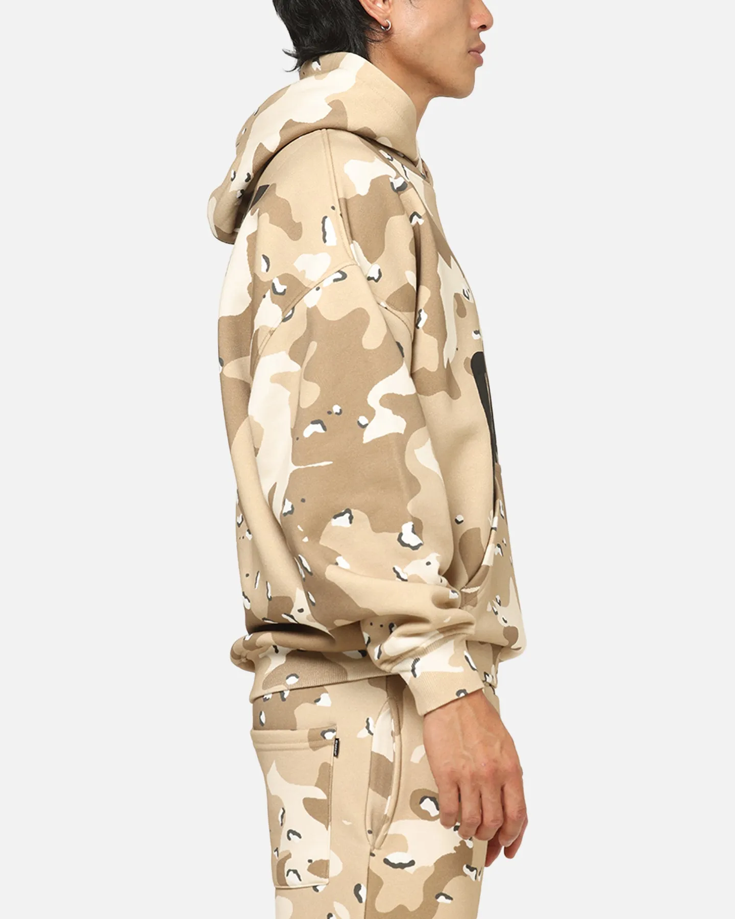 Carre Premium Essentials Hoodie Brown Camo sold by Culture Kings product image thumbnail 5