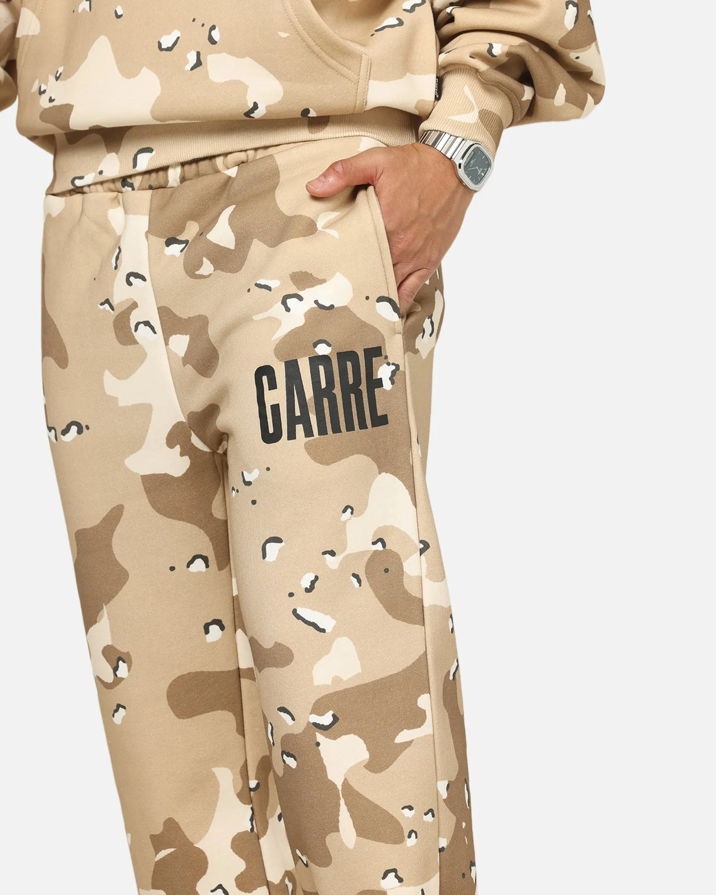 Carre Premium Essentials Track Pant Brown Camo sold by Culture Kings product image thumbnail 3