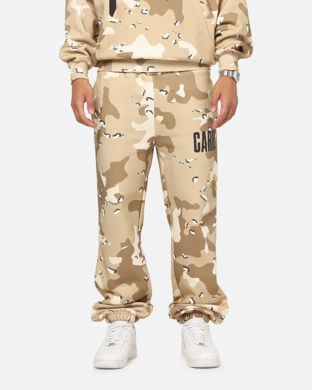Carre Premium Essentials Track Pant Brown Camo sold by Culture Kings