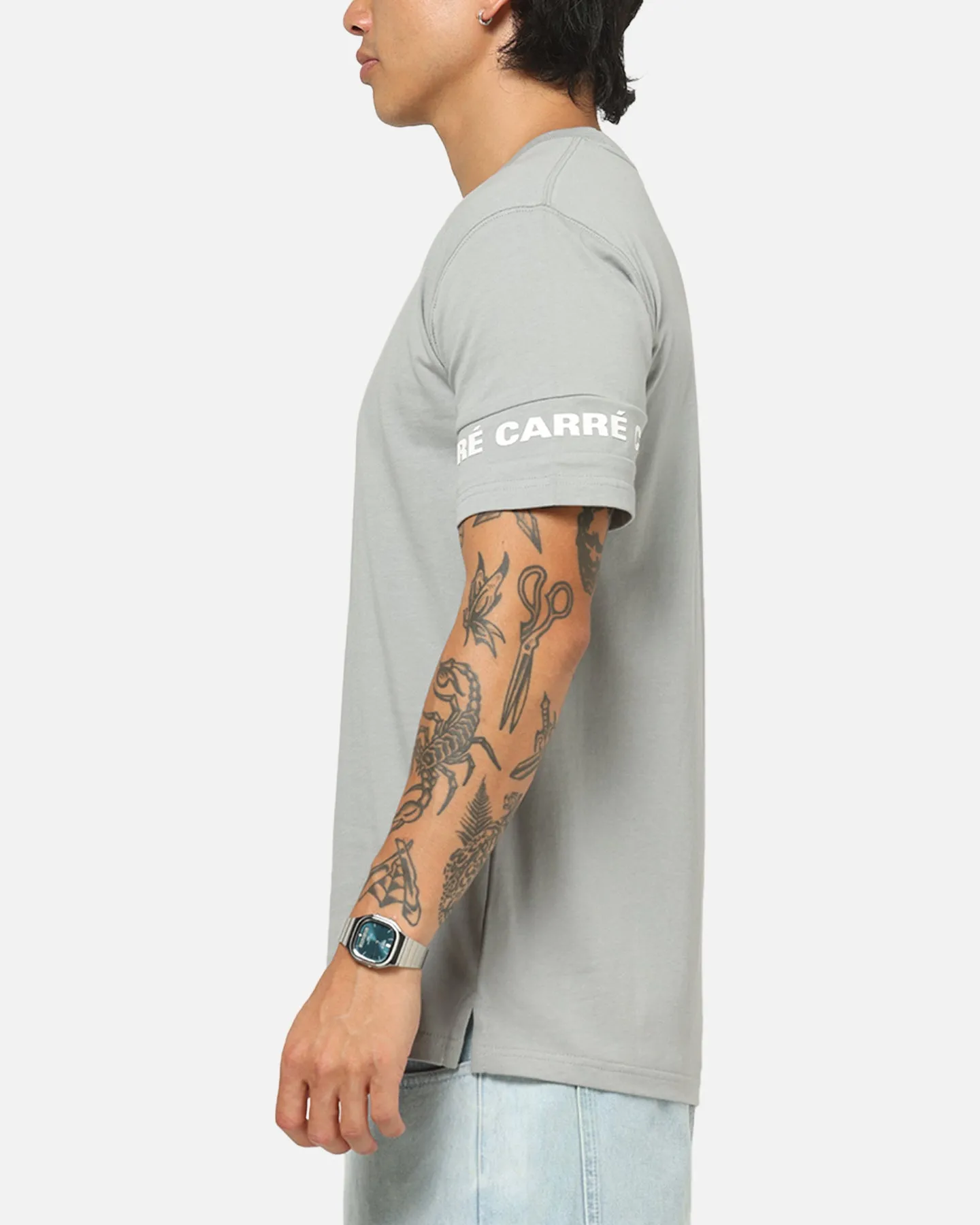 Carre La Manche T-Shirt Grey sold by Culture Kings product image thumbnail 5