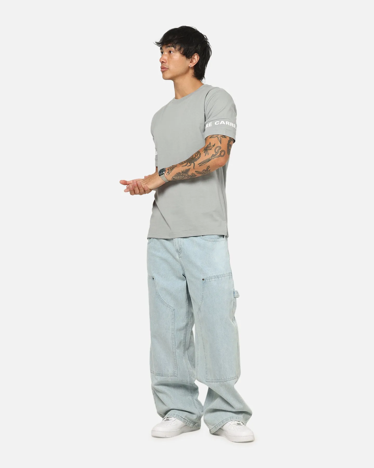 Carre La Manche T-Shirt Grey sold by Culture Kings product image thumbnail 2