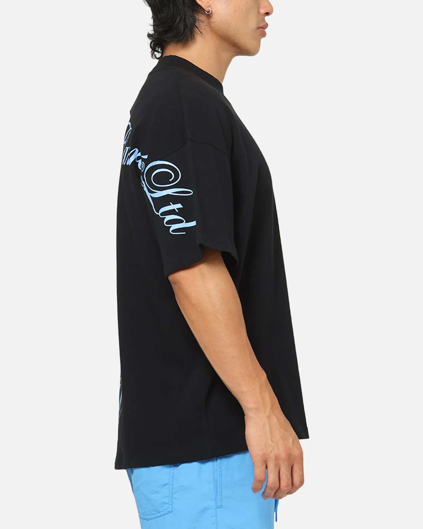 Carre Side Script Oversized T-Shirt Black/Blue sold by Culture Kings product image thumbnail 5