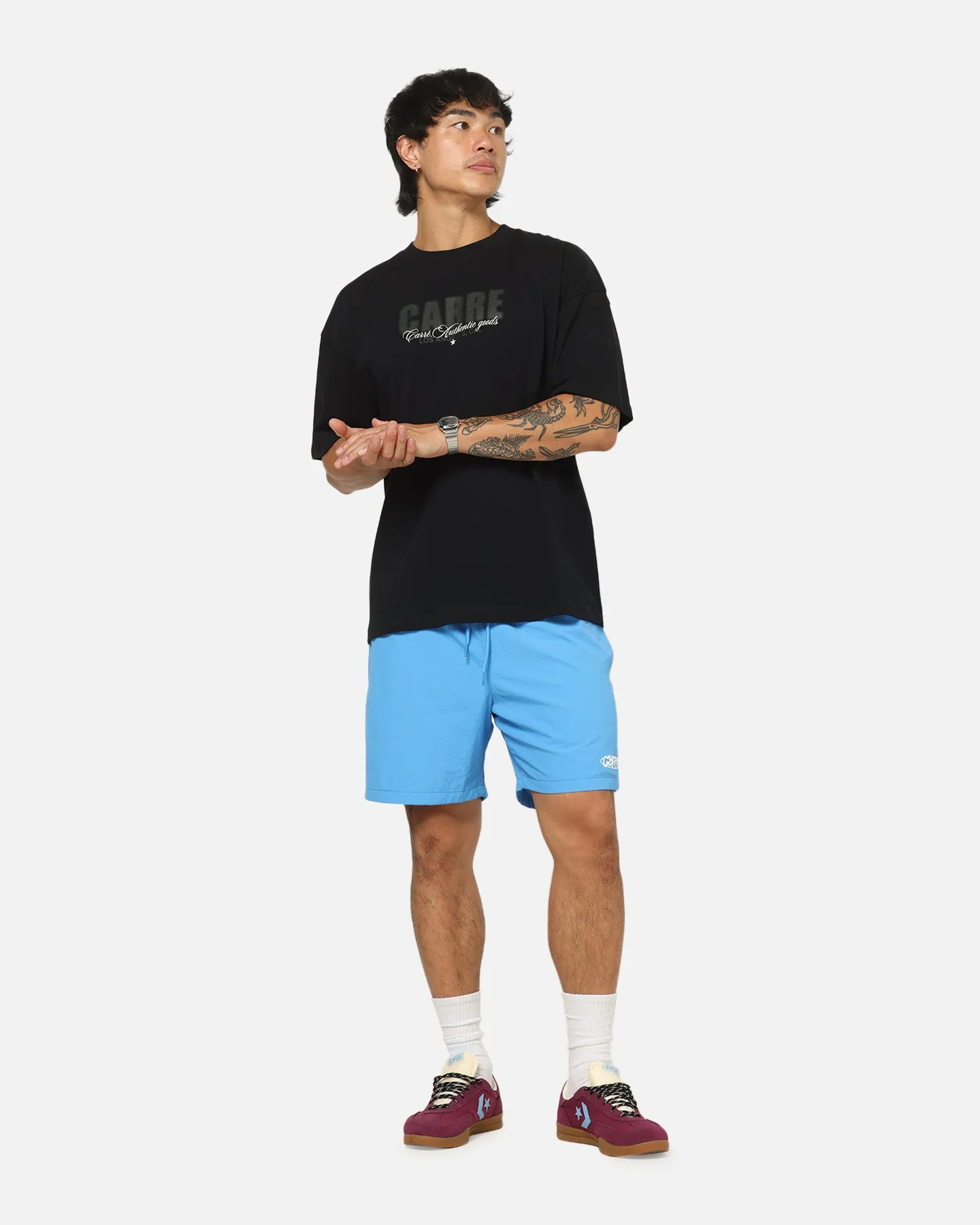 Carre Static Beach Shorts Blue sold by Culture Kings product image thumbnail 2