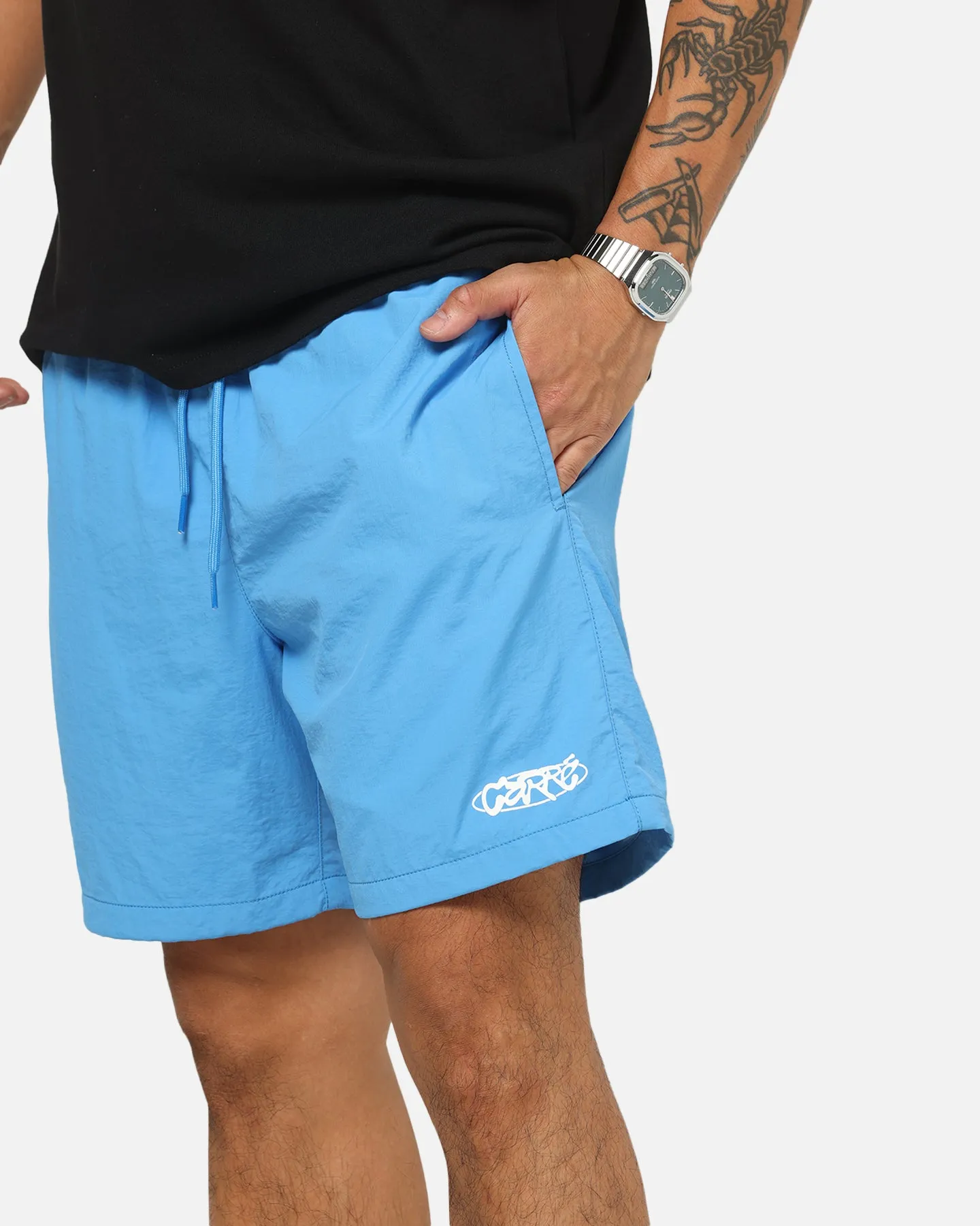 Carre Static Beach Shorts Blue sold by Culture Kings product image thumbnail 3