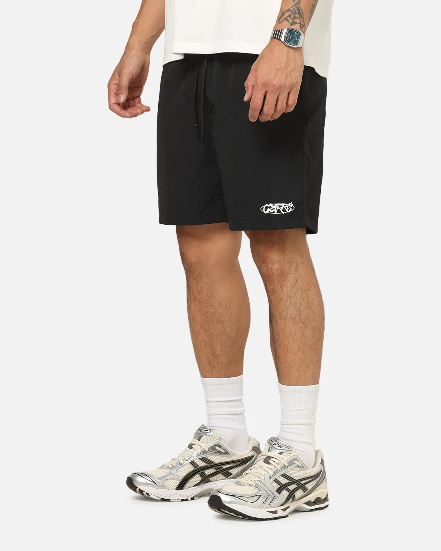 Carre Static Beach Shorts Black sold by Culture Kings product image thumbnail 5