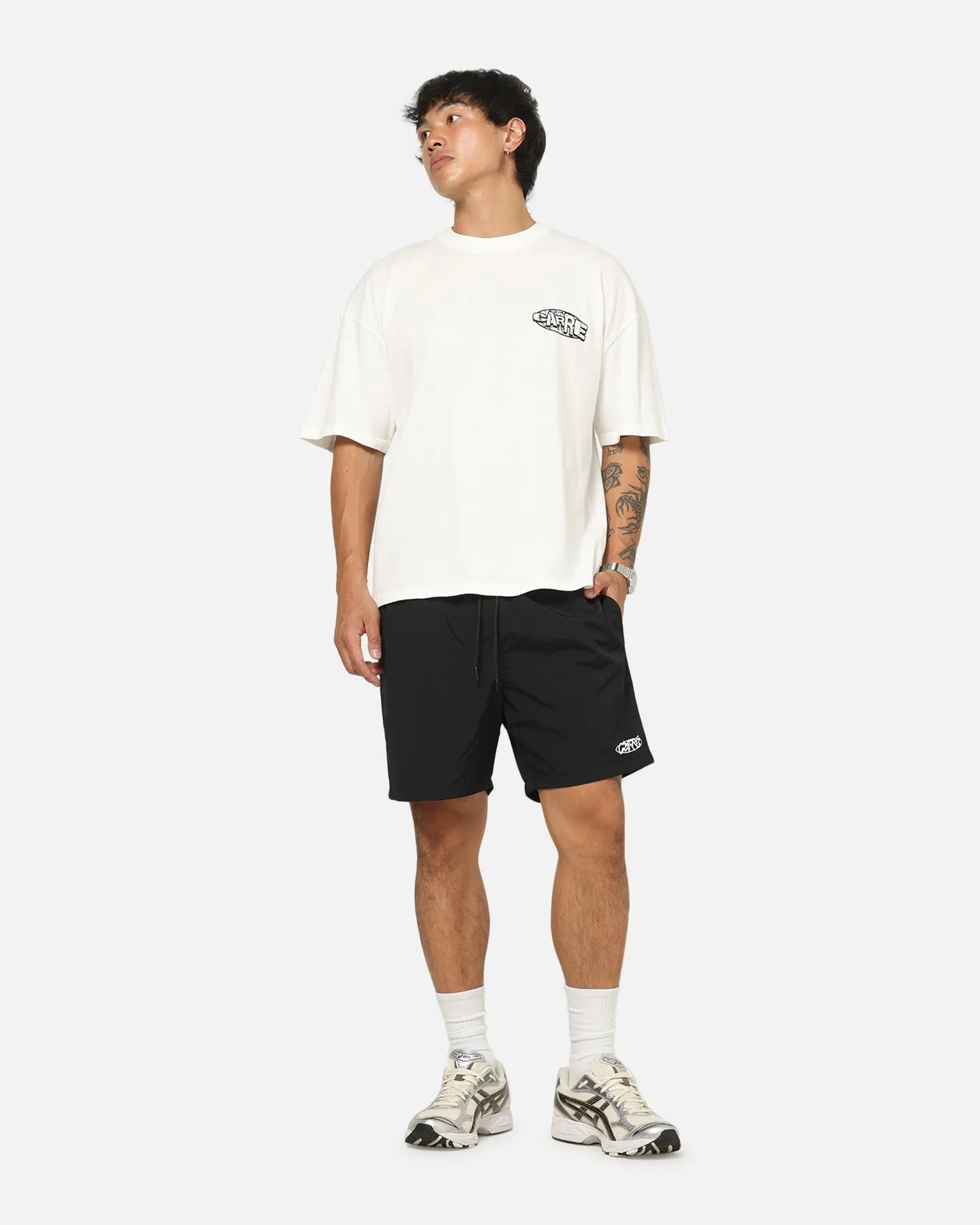 Carre Static Beach Shorts Black sold by Culture Kings product image thumbnail 2