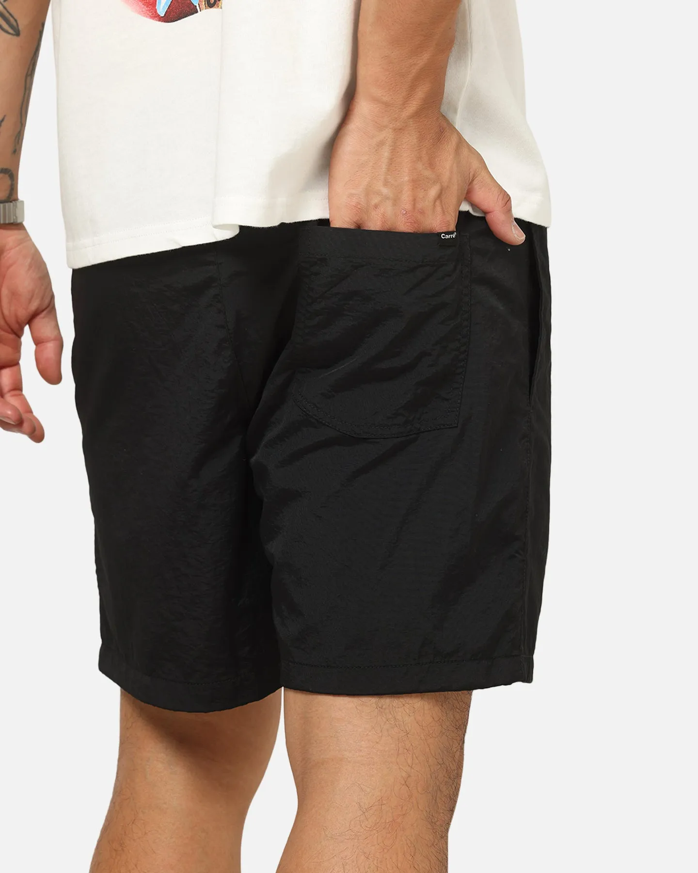 Carre Static Beach Shorts Black sold by Culture Kings product image thumbnail 4
