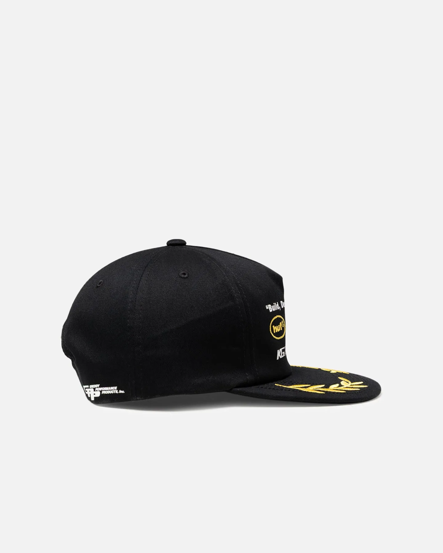 Huf X Greedy Team Snapback Black sold by Culture Kings product image thumbnail 3