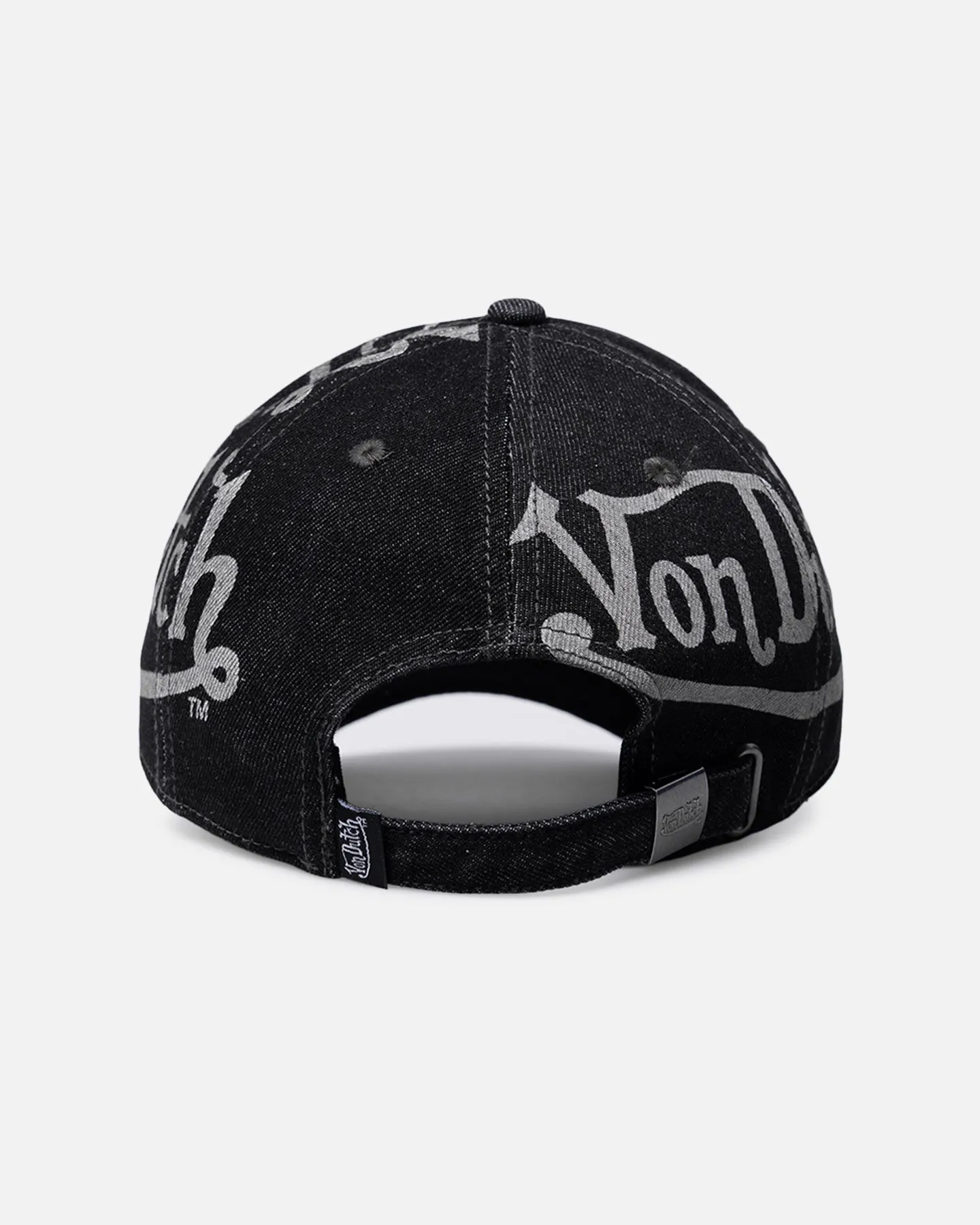 Von Dutch Bleach Oval Dad Strapback Cap Black sold by Culture Kings product image thumbnail 2