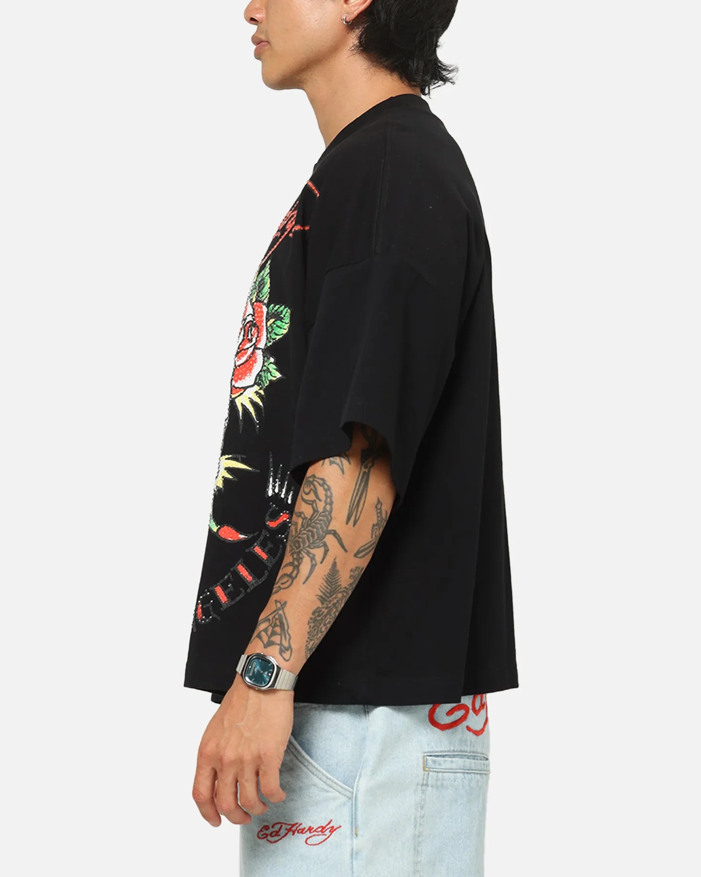 Ed Hardy Eternal T-Shirt Black sold by Culture Kings product image thumbnail 5