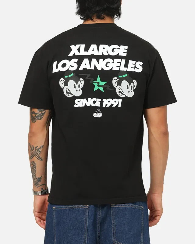 X-Large Mad Keith T-Shirt Pigment Black sold by Culture Kings
