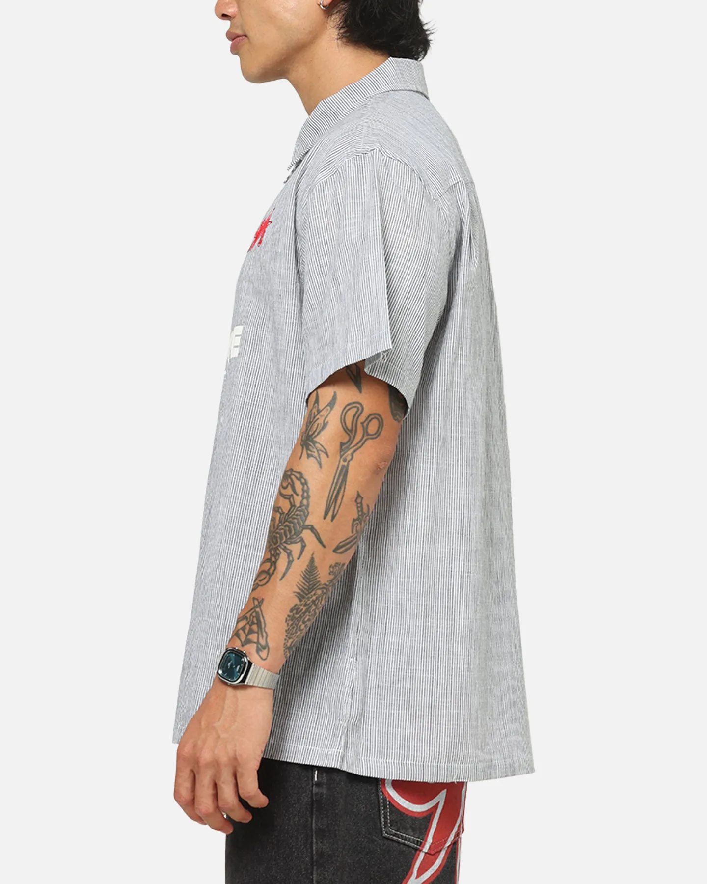 X-Large 91 Star Button Up Shirt White sold by Culture Kings product image thumbnail 5