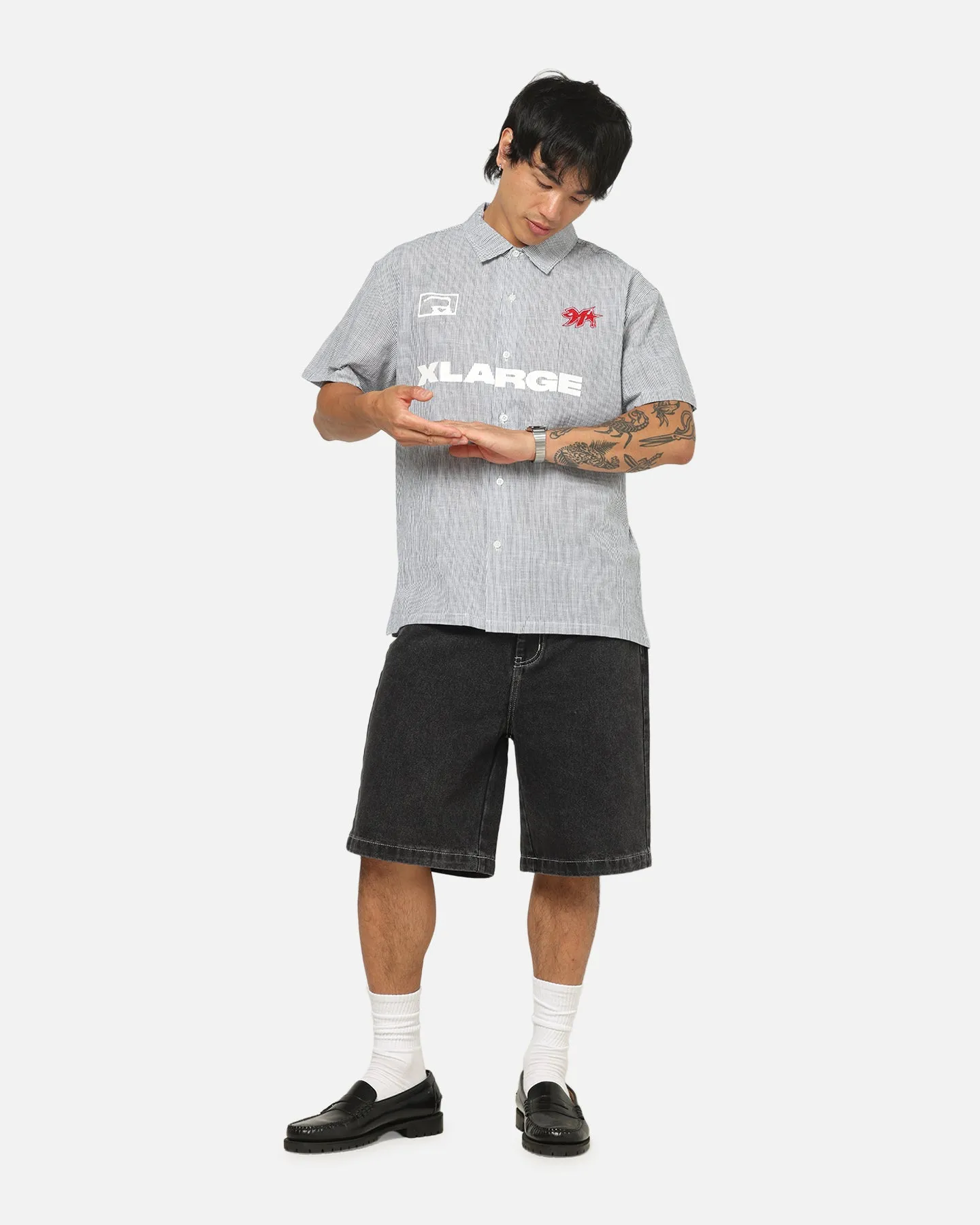 X-Large 91 Star Button Up Shirt White sold by Culture Kings product image thumbnail 2