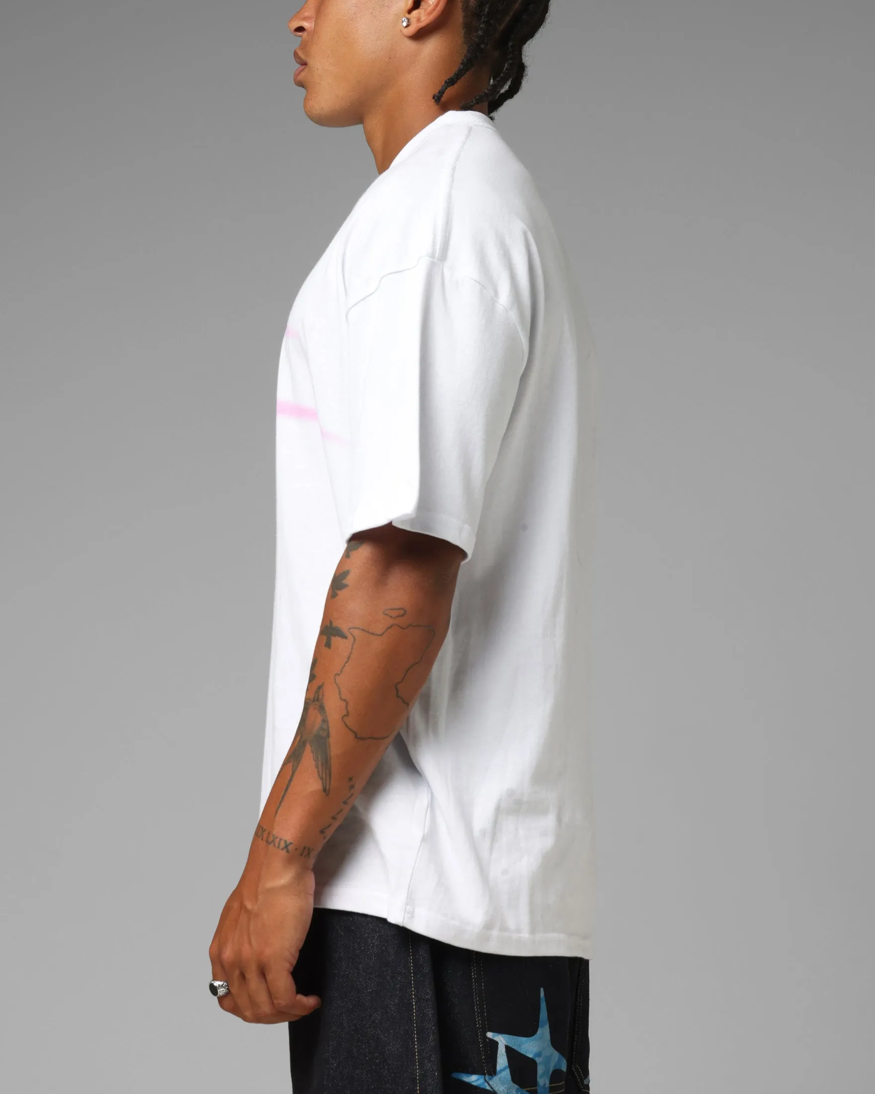 Loiter Twin Star T-Shirt White sold by Culture Kings product image thumbnail 5