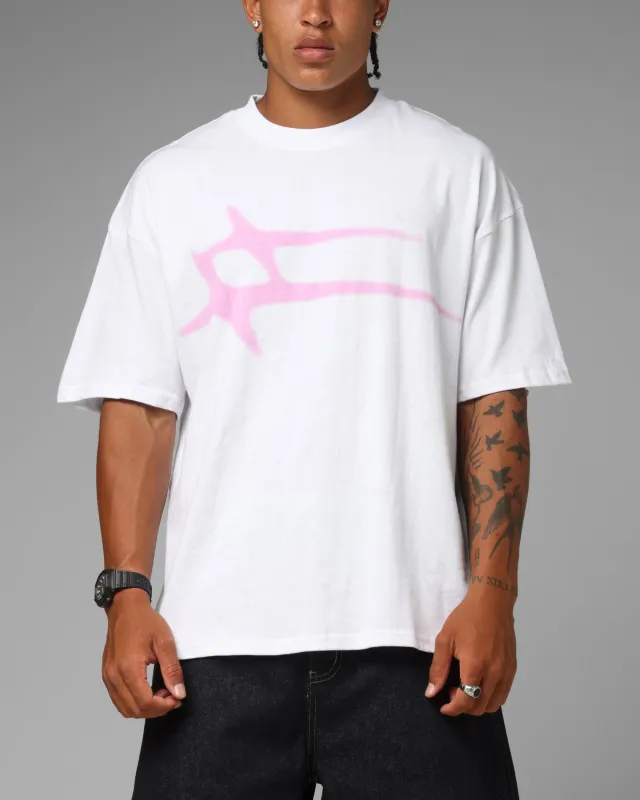 Loiter Twin Star T-Shirt White sold by Culture Kings