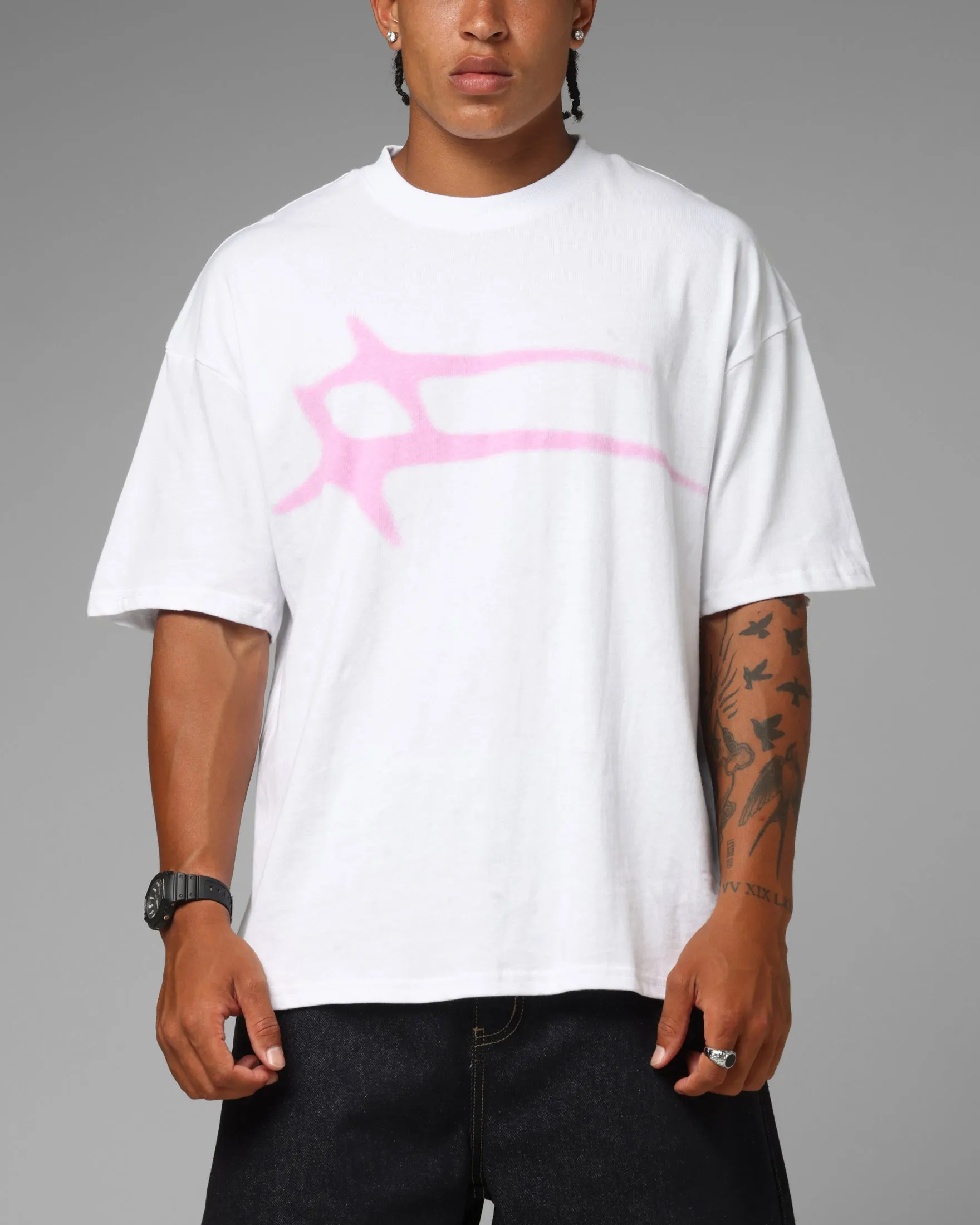 Loiter Twin Star T-Shirt White sold by Culture Kings