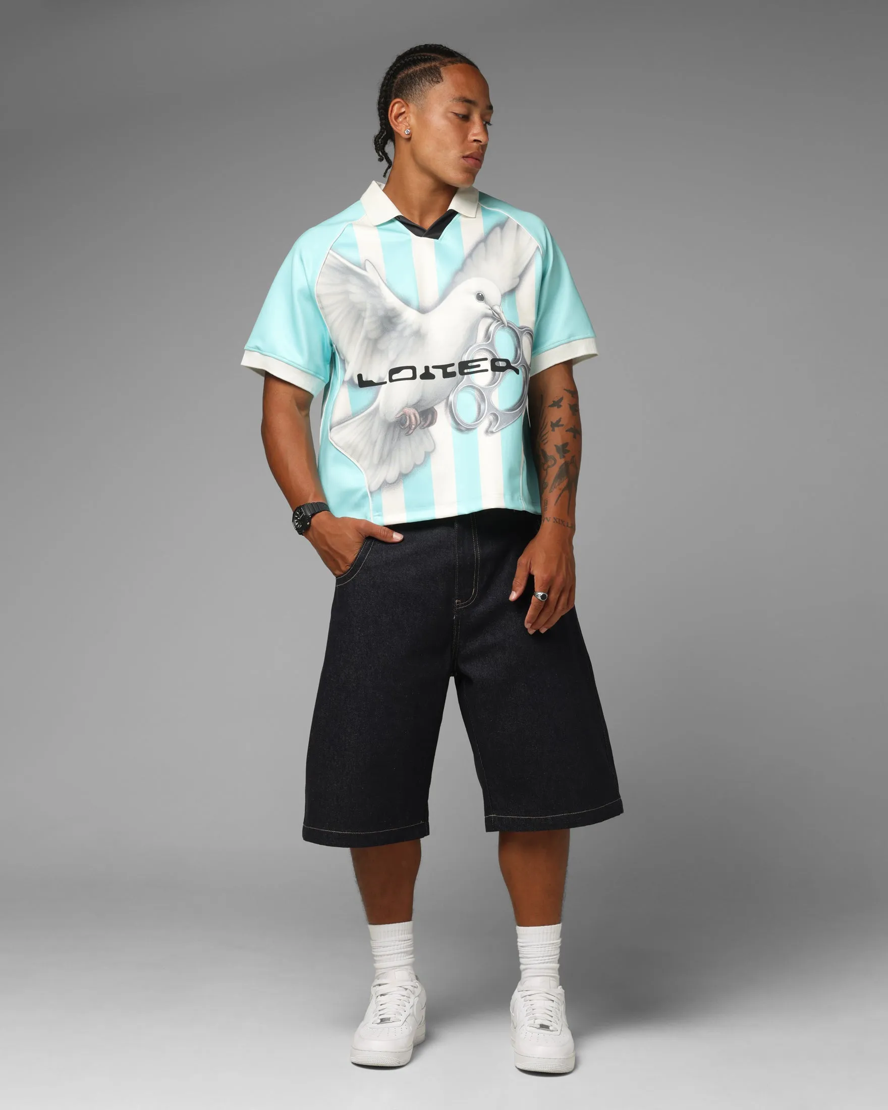 Loiter Dove Futbol Jersey Light Blue sold by Culture Kings product image thumbnail 3