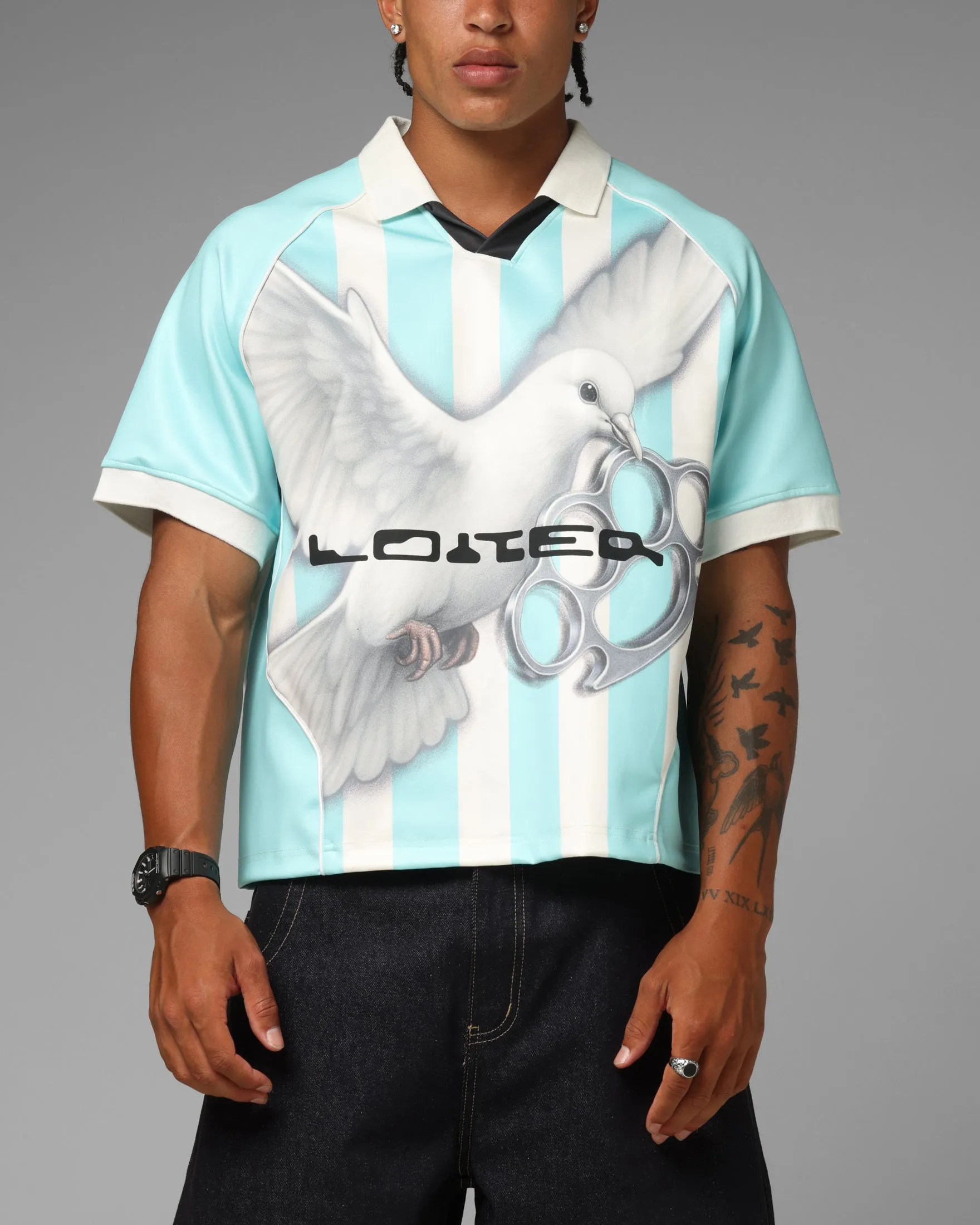 Loiter Dove Futbol Jersey Light Blue sold by Culture Kings