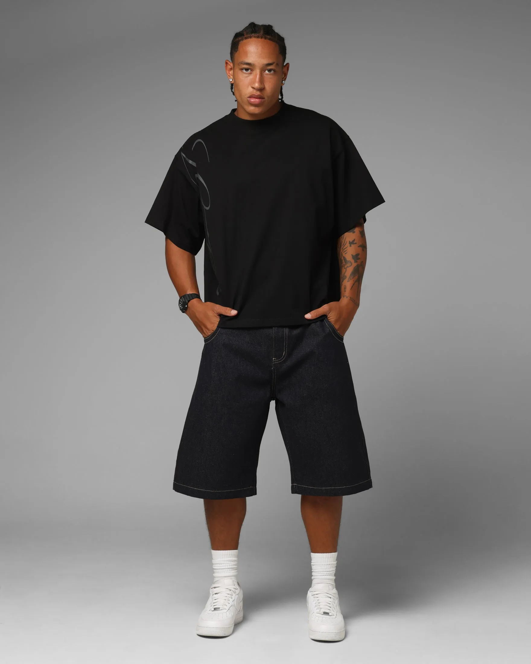 Loiter Apeezy Oversized T-Shirt Black sold by Culture Kings product image thumbnail 3