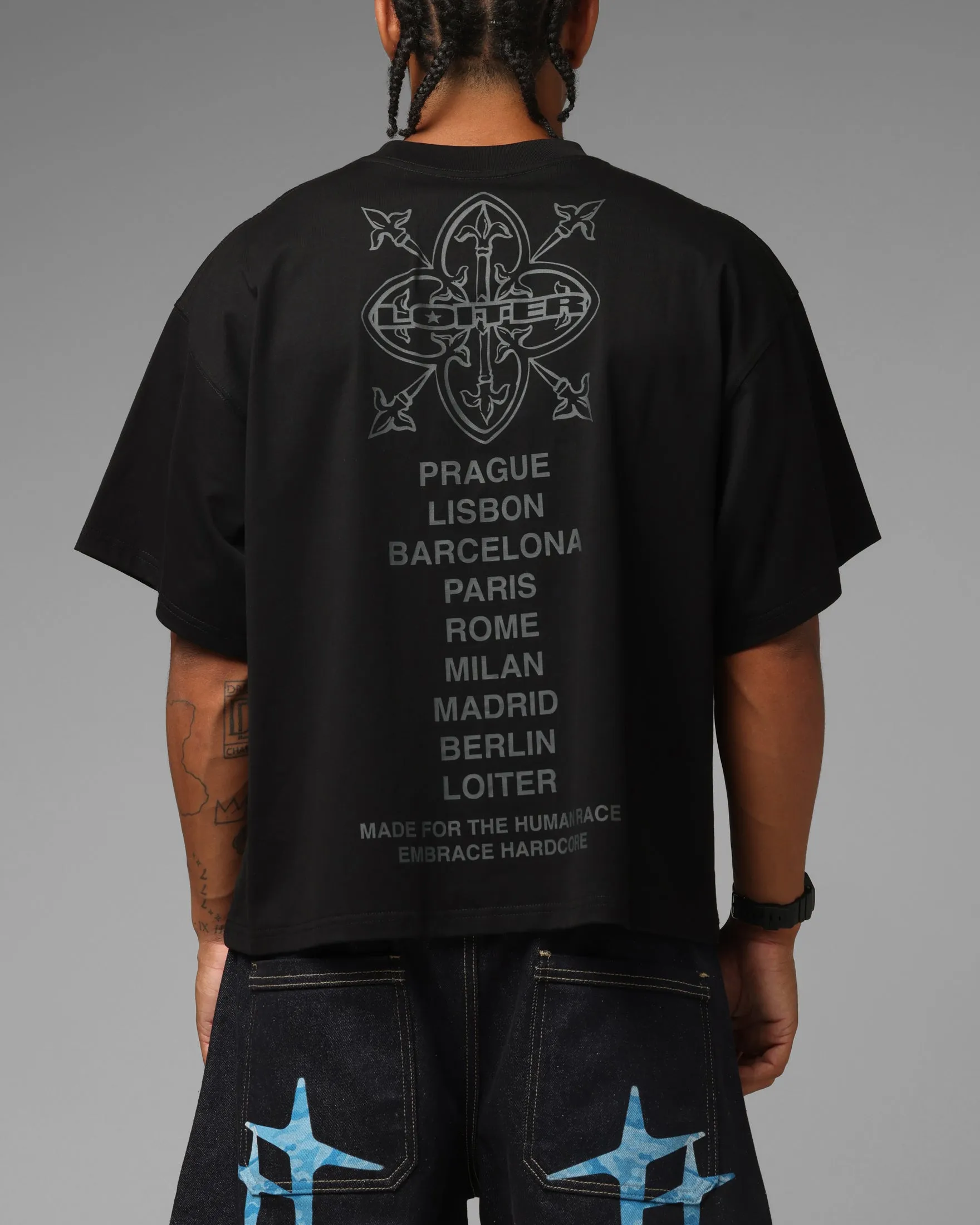 Loiter Apeezy Oversized T-Shirt Black sold by Culture Kings product image thumbnail 2
