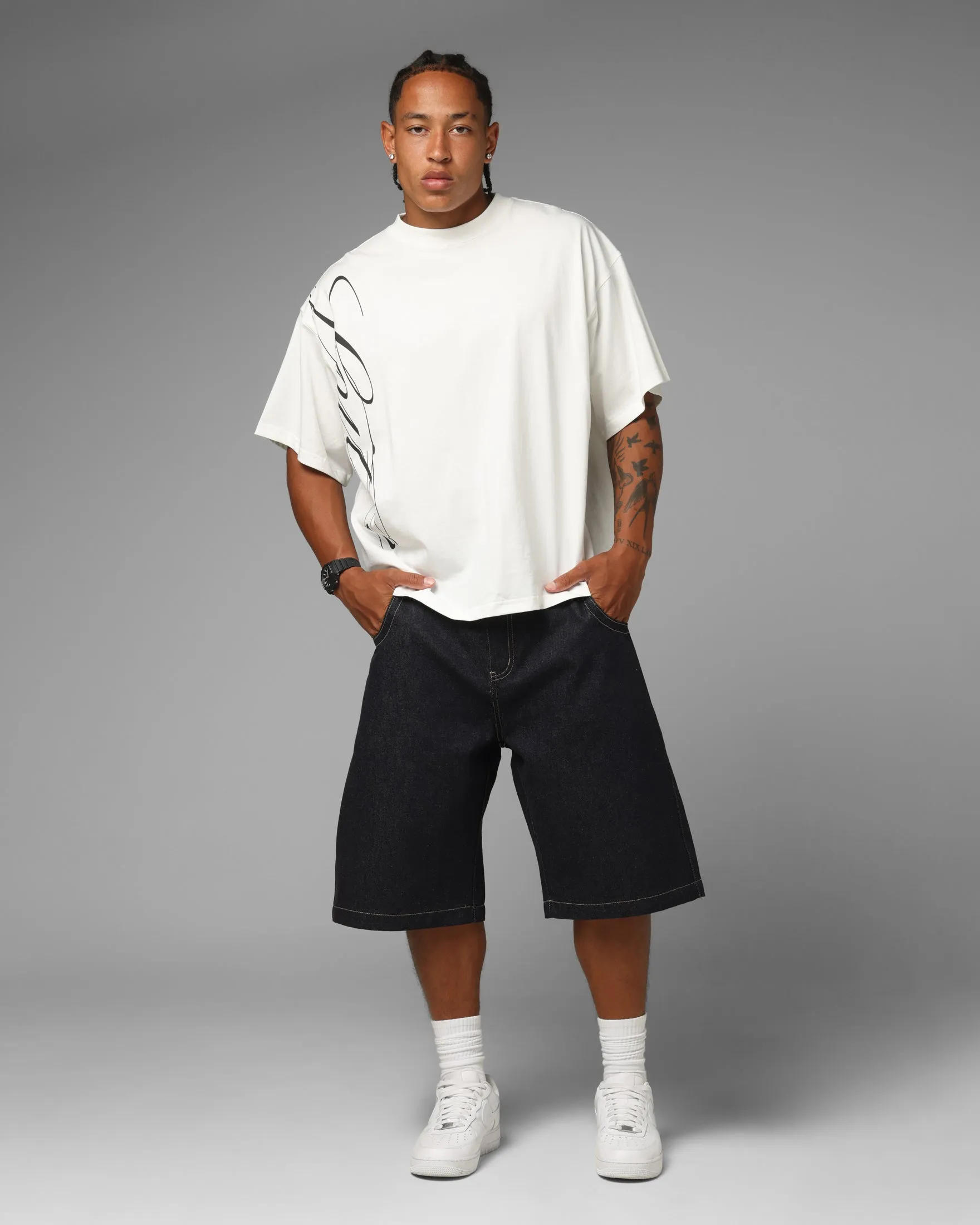 Loiter Star Born Camo Jorts Indigo sold by Culture Kings product image thumbnail 2