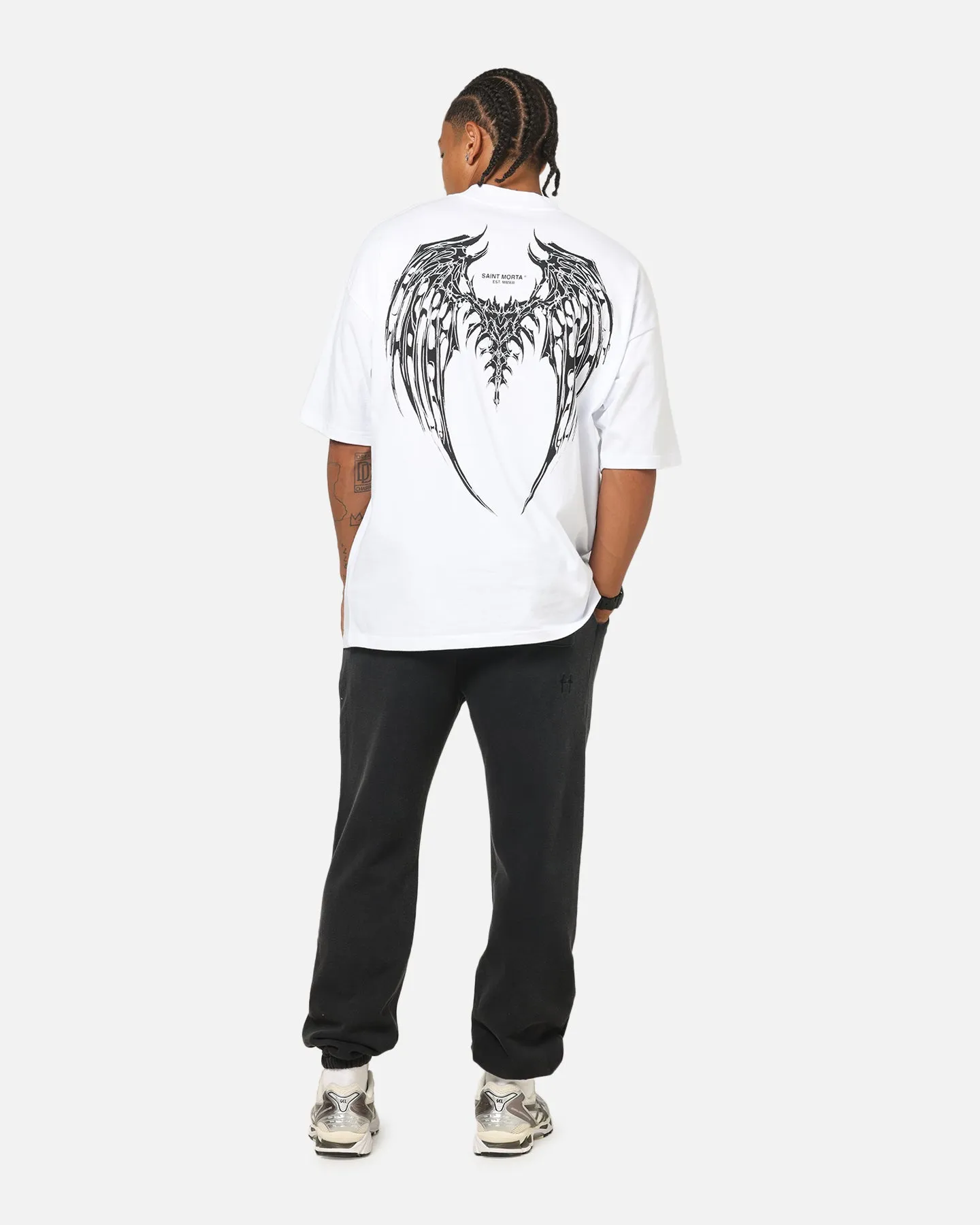 Saint Morta Departed Boxy T-Shirt White sold by Culture Kings product image thumbnail 3