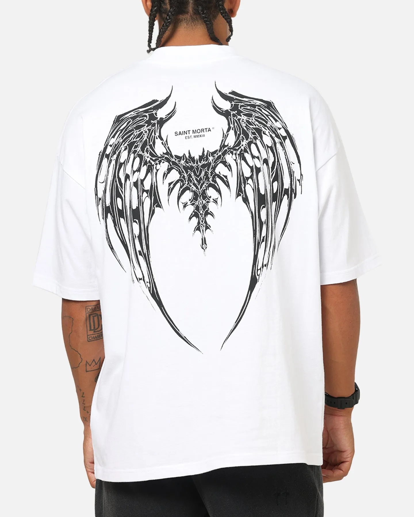 Saint Morta Departed Boxy T-Shirt White sold by Culture Kings
