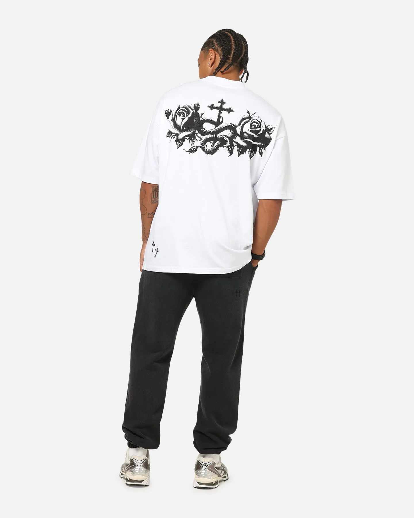 Saint Morta Conviction Mock Neck T-Shirt White sold by Culture Kings product image thumbnail 3