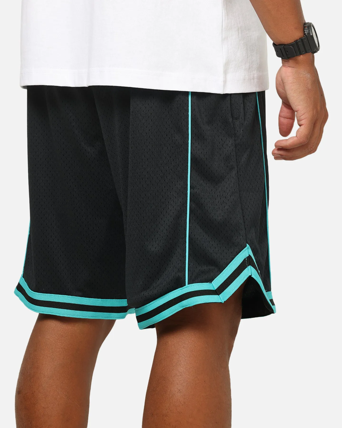 Mitchell & Ness Authentic Good Mesh Shorts Black/Blue sold by Culture Kings product image thumbnail 4